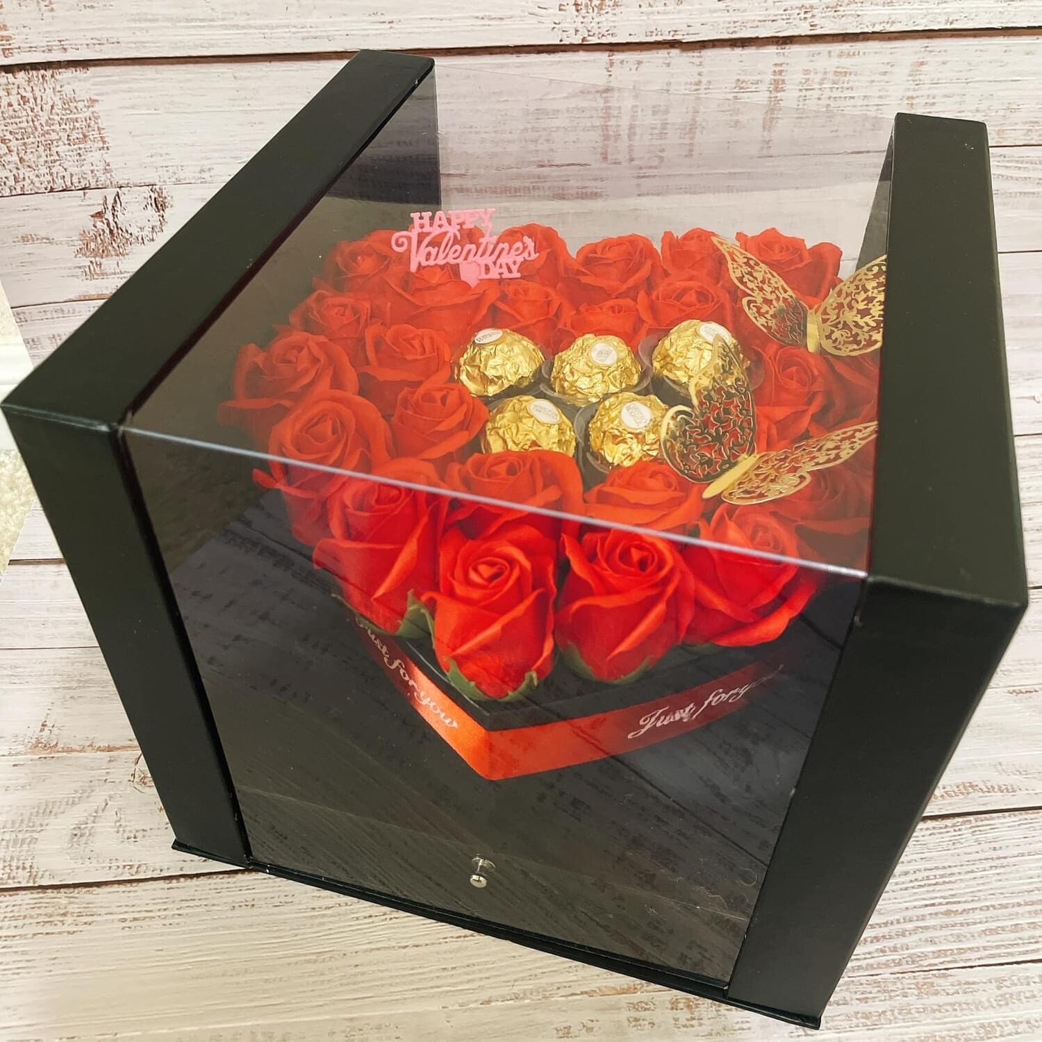 Luxury scented Rose Flower Gift Box ( US SELLER🇺🇸) FREE EXPRESS SHIPPING
