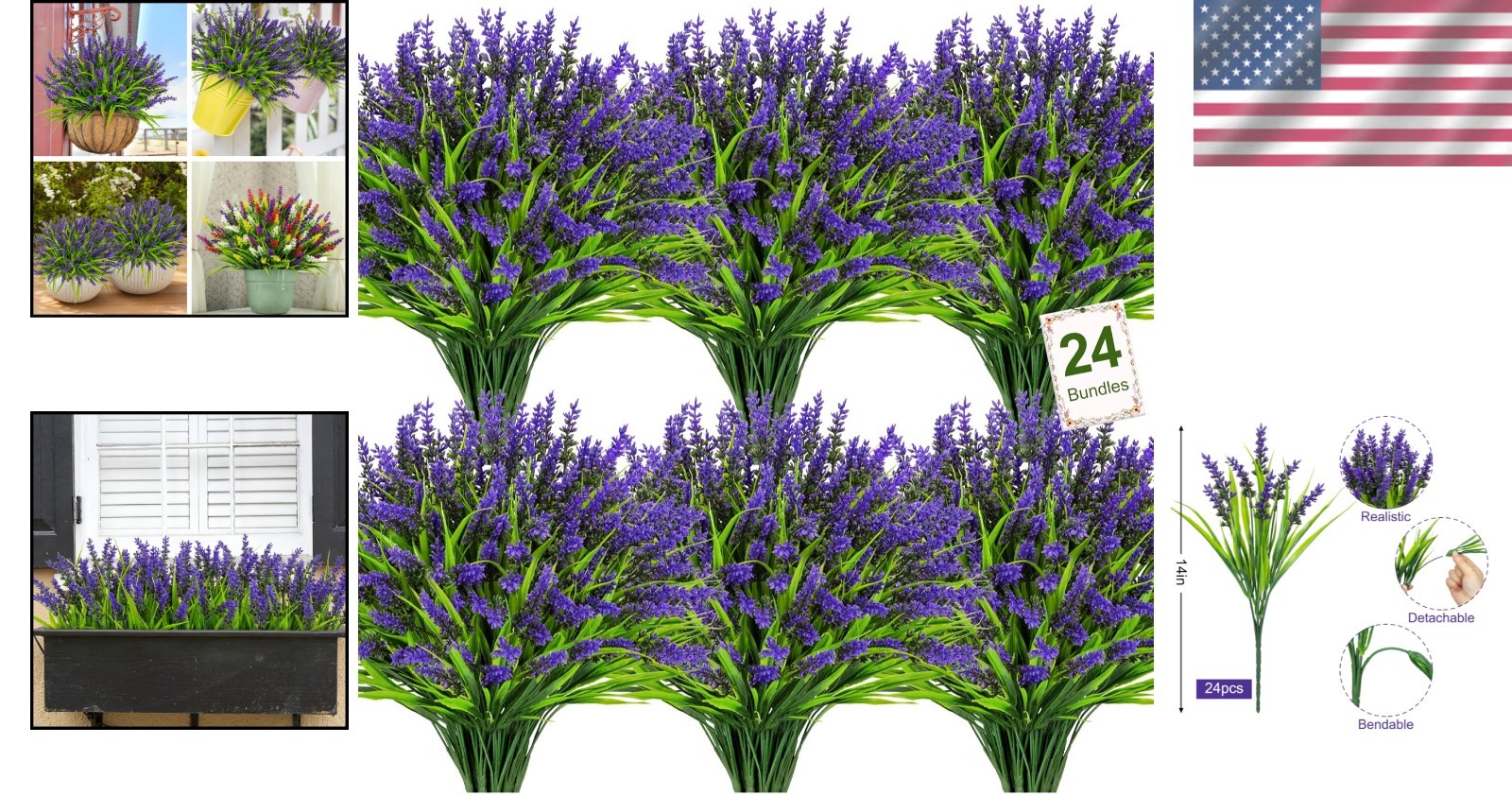 Artificial Flowers for Outdoors