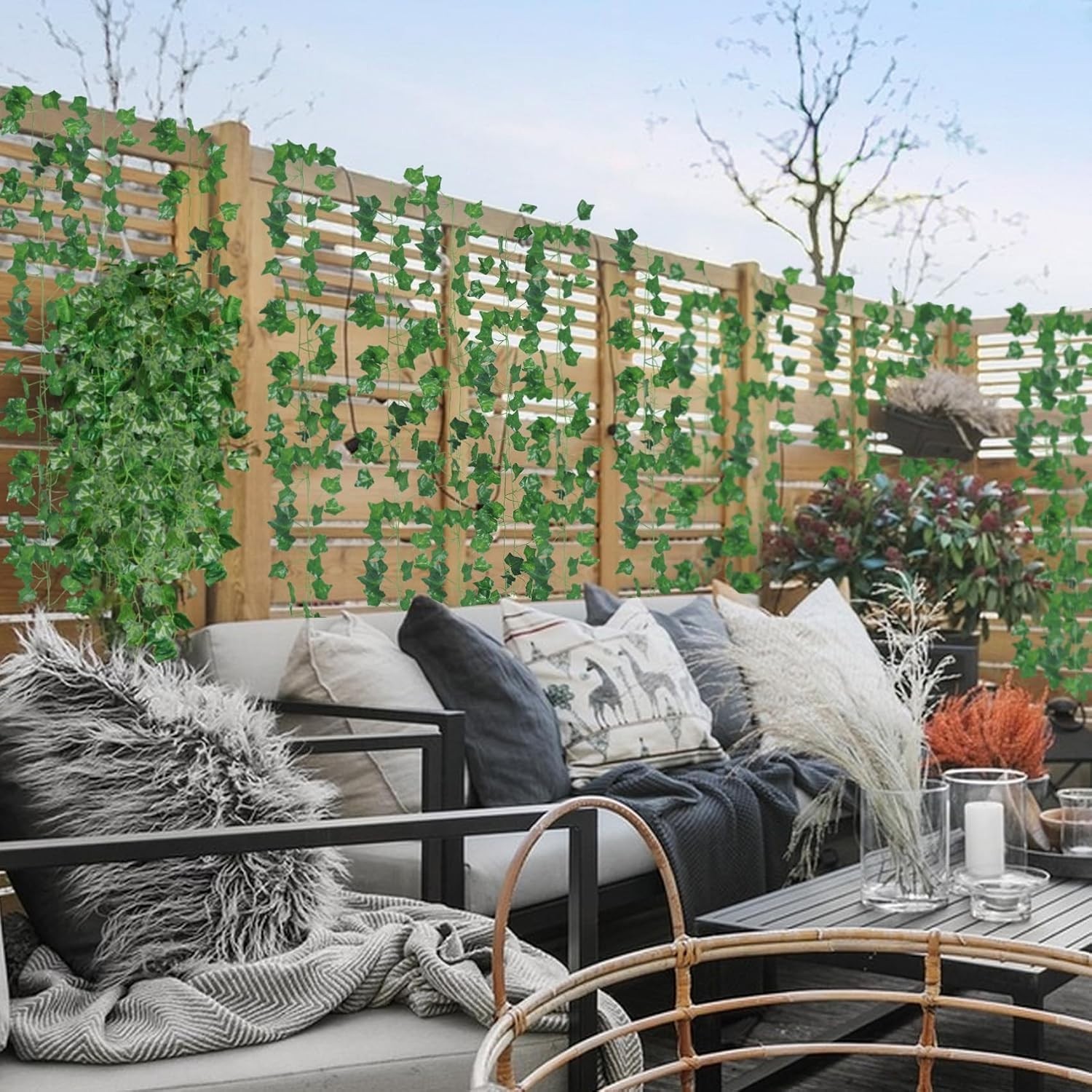 Versatile Artificial Ivy Vines 36 Pack 83 Inch Perfect for Weddings and Events