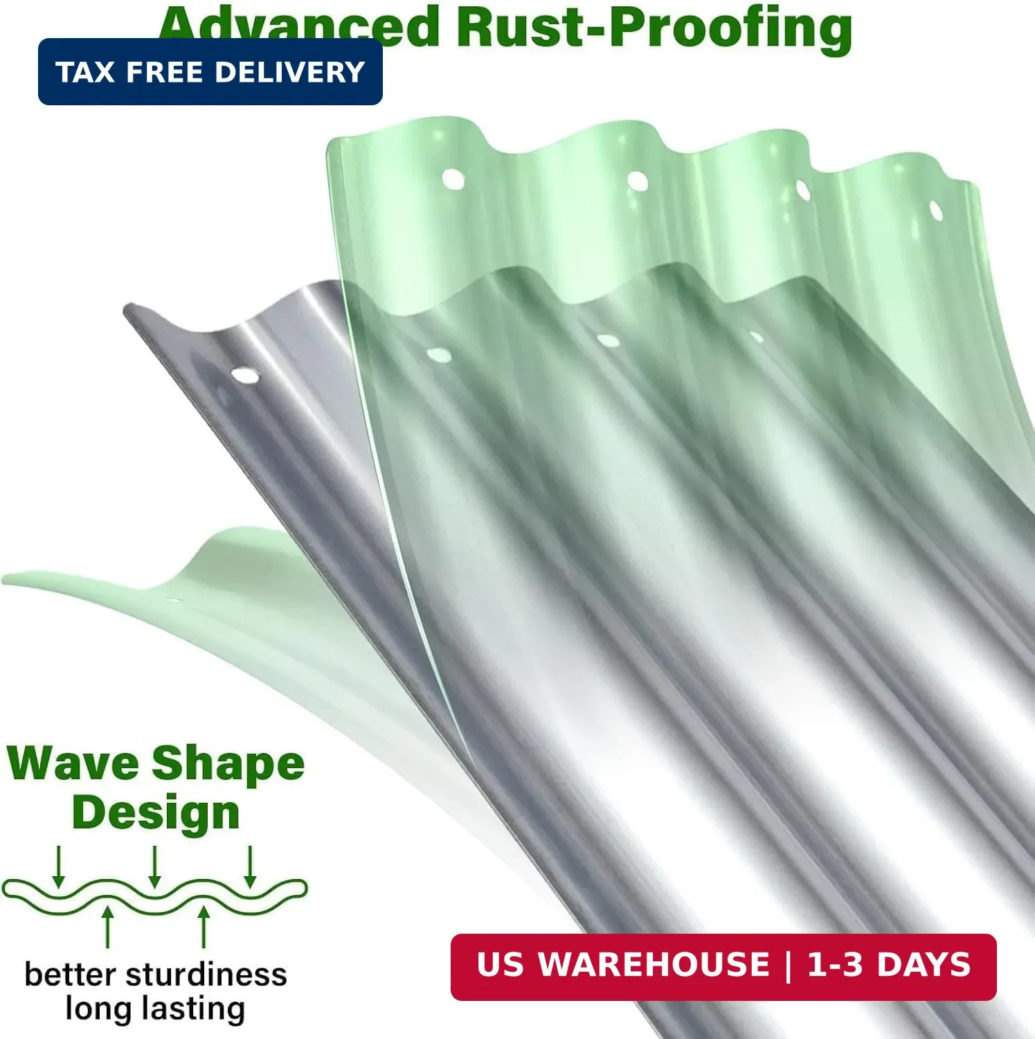 Galvanized Raised Garden Bed for Outdoor: 4X2X1ft Durable Metal Vegetable Plant