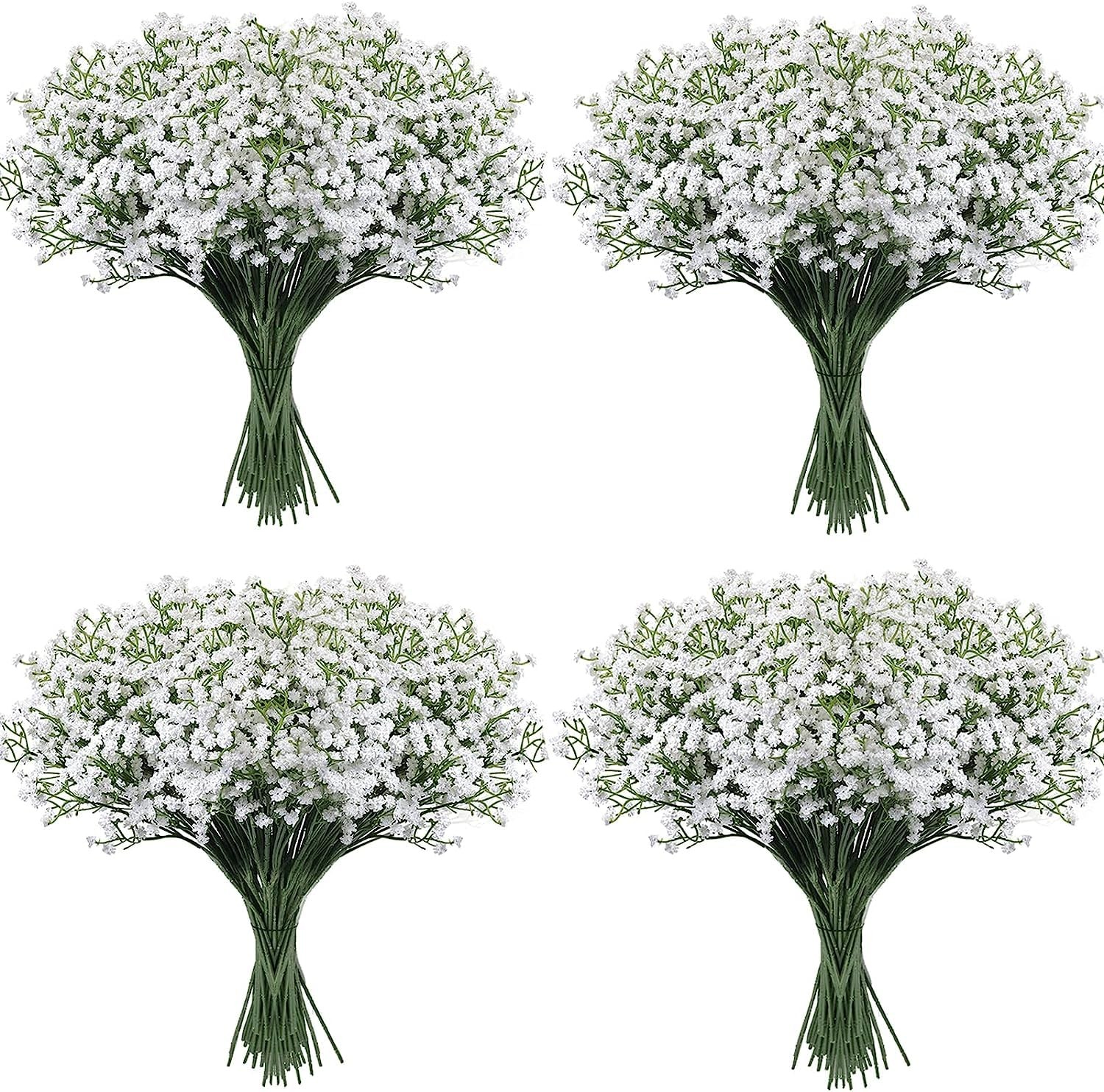 LYLYFAN Babys Breath Artificial Flowers,30 Pcs Gypsophila Faux Flowers for We…