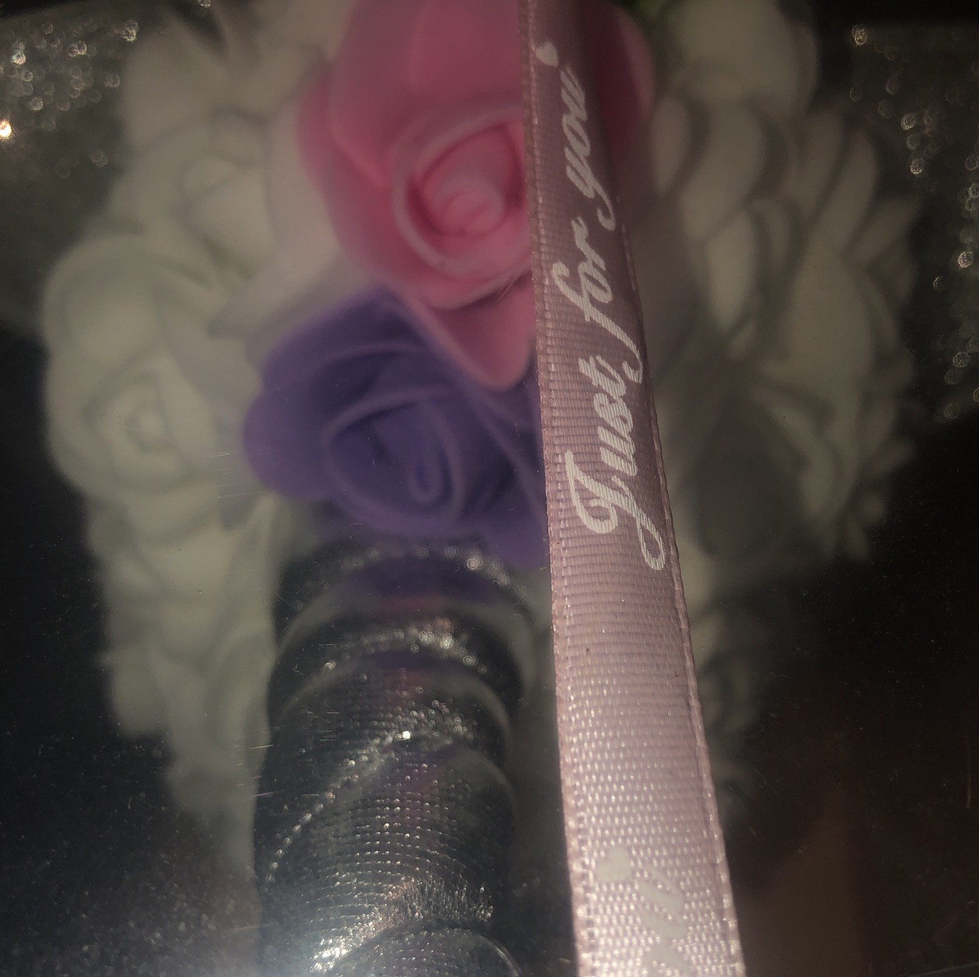 White Rose Unicorn In Gift Box With Ribbon