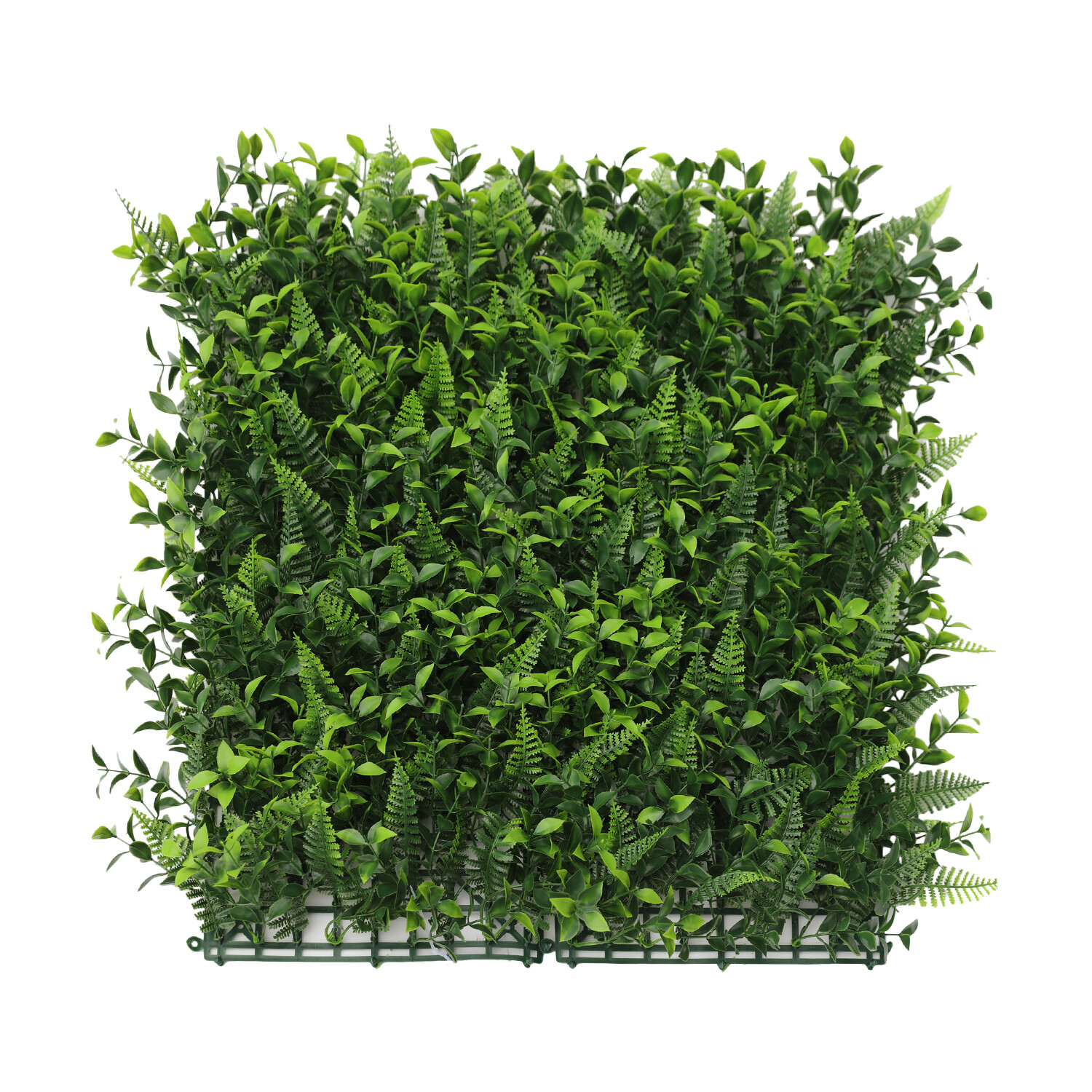 20×20″ Artificial Faux 3D Mix Fern Mat Privacy Fence Screen Decor Panel Hedge #9