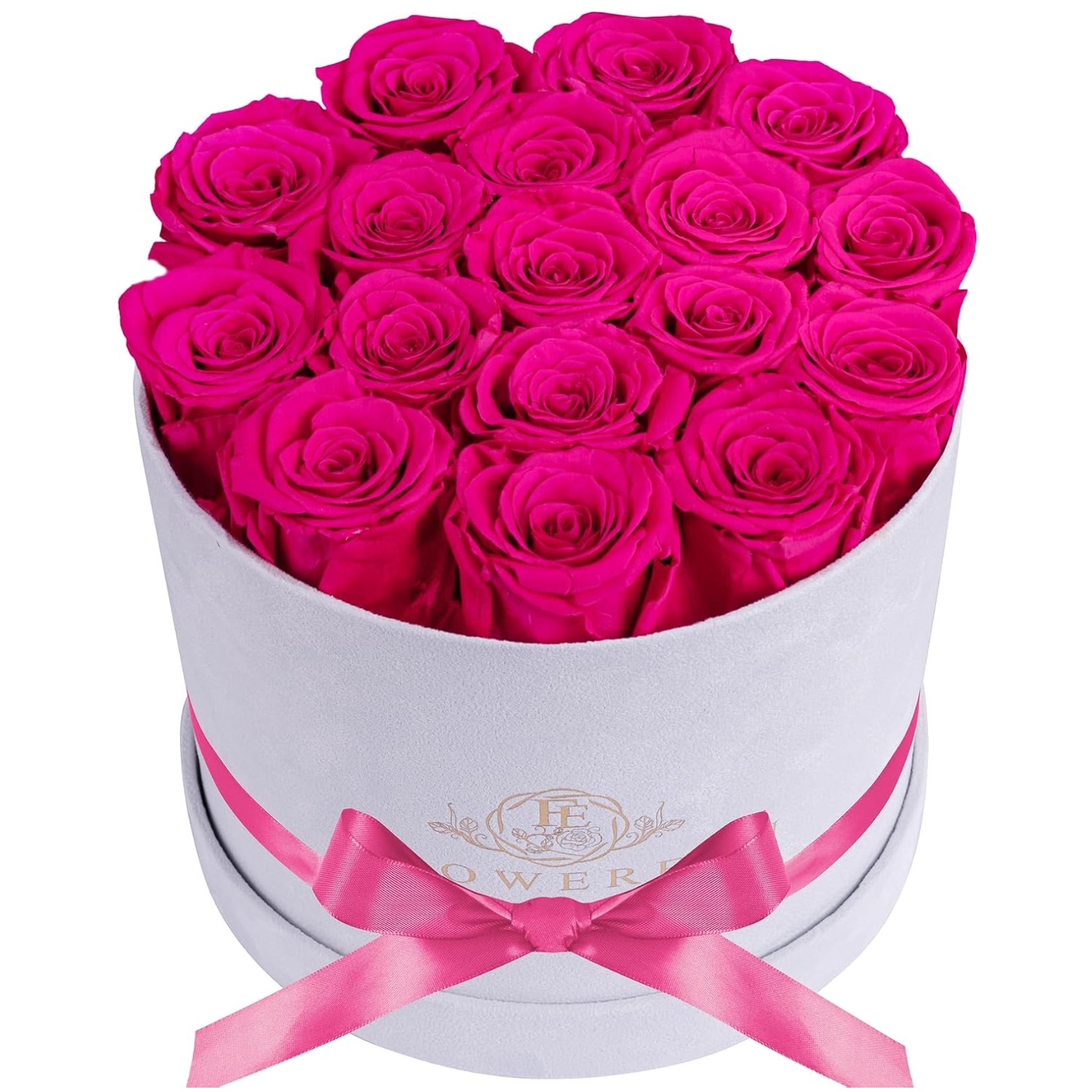 Eternal Love: 17 Preserved Roses in Luxury Box