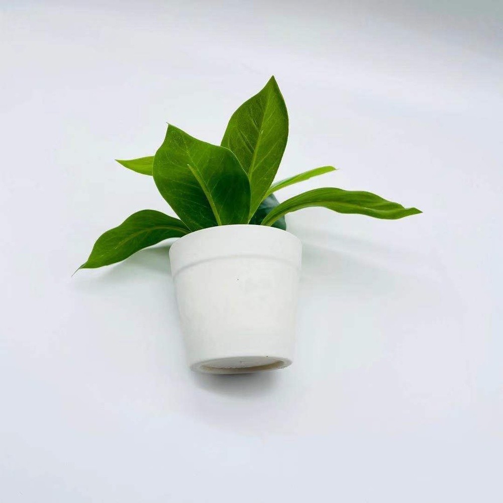 Fake Hanging Potted Plant Green Leaves Decorative Ivy Style for Wall Shelf Use