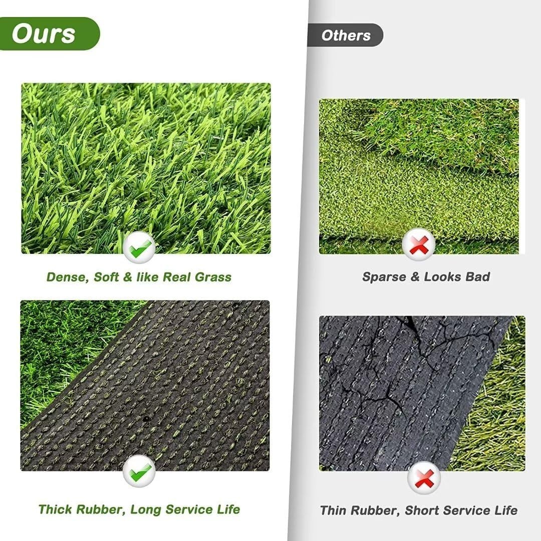 Eco-Friendly Artificial Grass Mat for Indoor & Outdoor Pet Use – 47.3 x 31.5 in