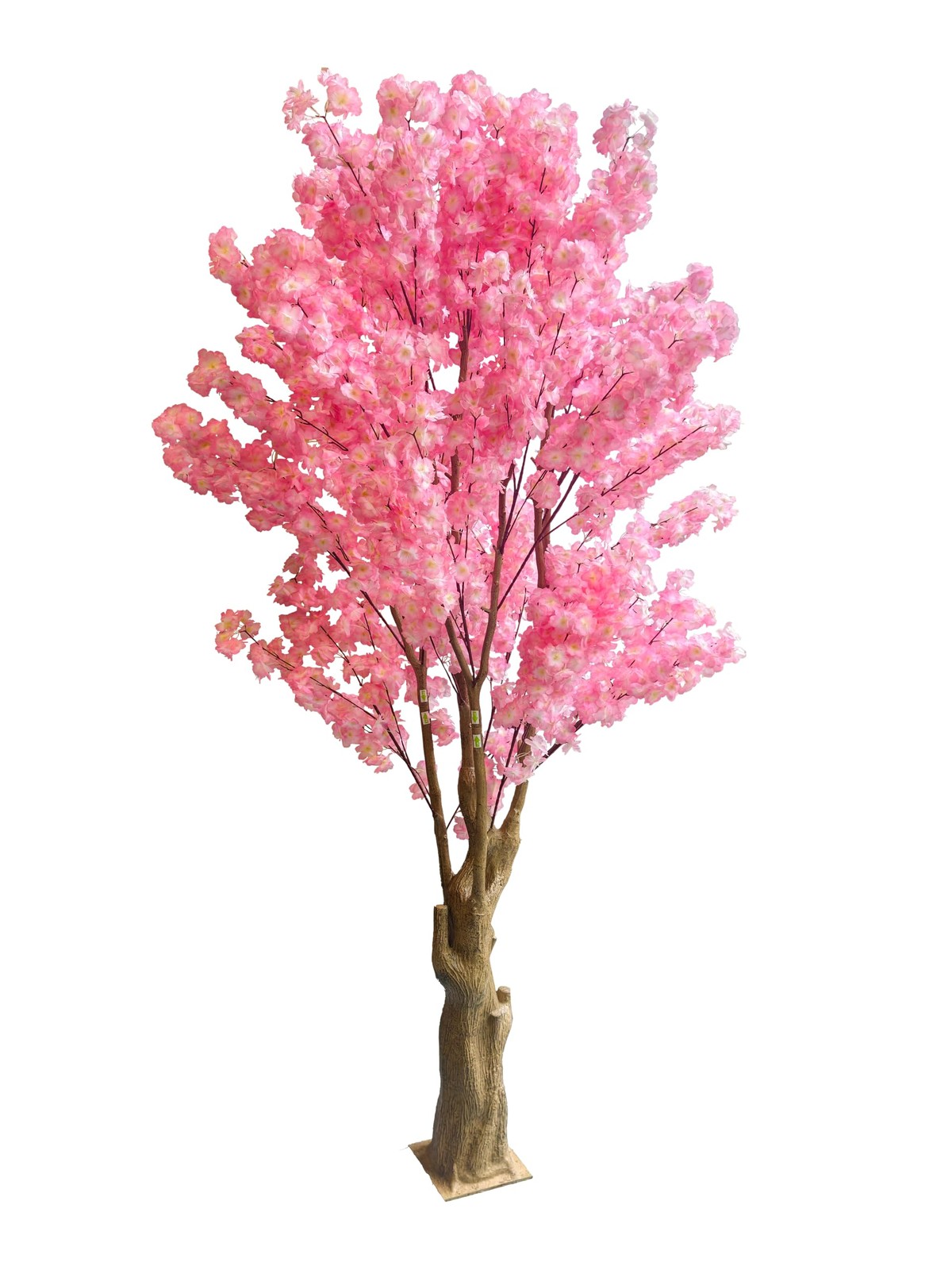 Realistic 7FT Cherry Blossom Tree with Stump – Luxurious Indoor Floral Elegance