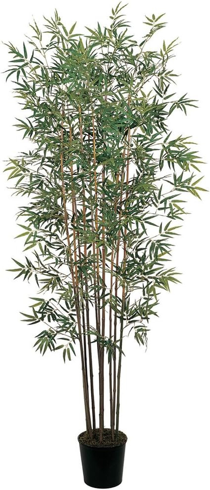 Lifelike 6Ft Mini Bamboo Silk Tree for Home or Office Décor