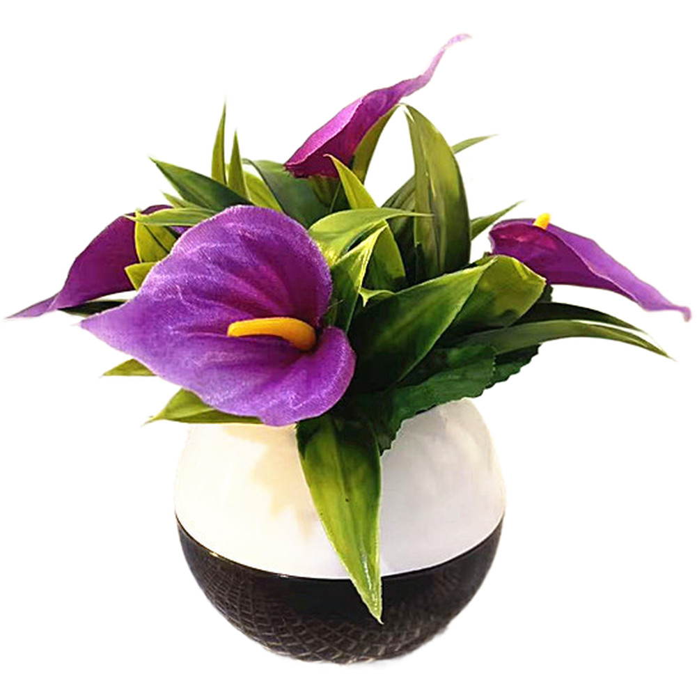 Artificial Calla for lily Simulation Flower for Minimalist Modern Decor Style