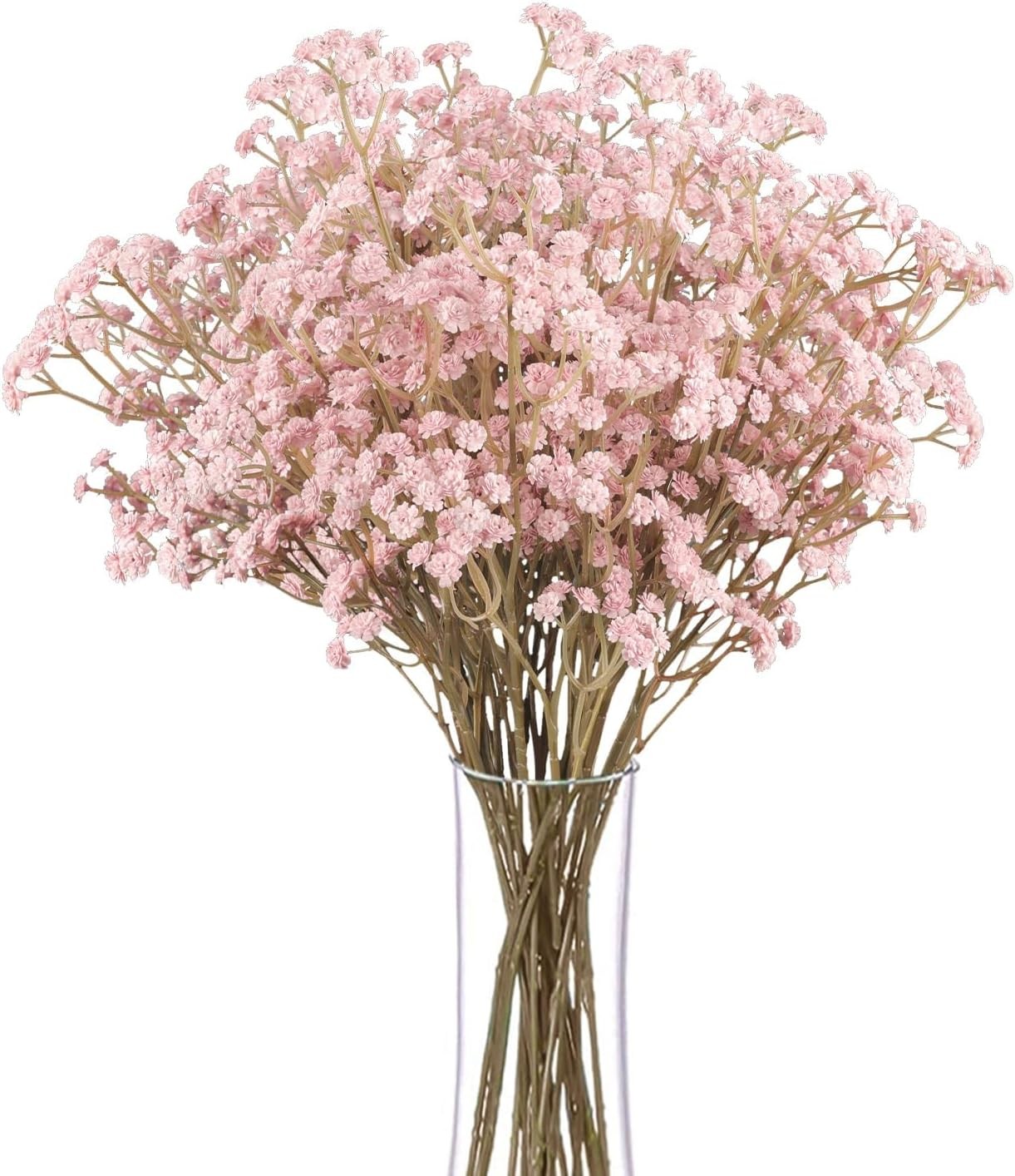 15 Pcs Baby’s Breath Artificial, Gypsophila Bulk Real Touch Decor