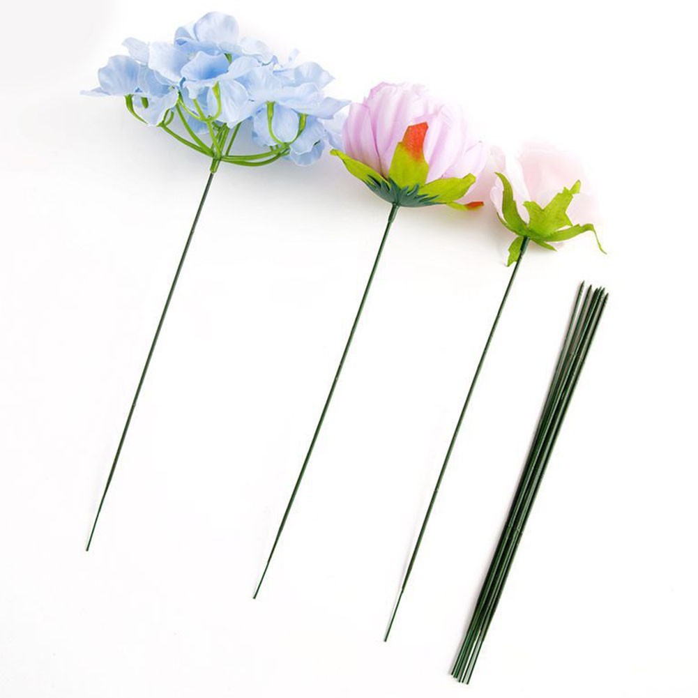 Vibrantly Colored Flower Rods Perfect for Crafts and Floral Arrangements 100pcs