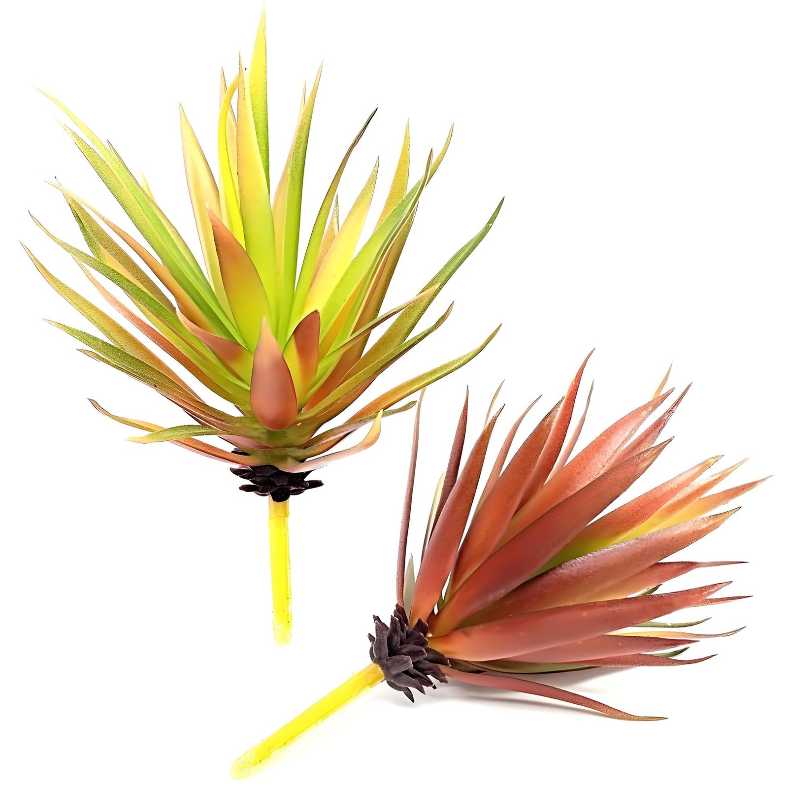 Forever bene 2 PCS Artificial Agave Succulents Plants Real Touch Lifelike Suc…