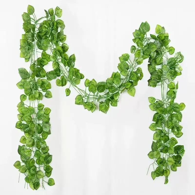 Artificial Ivy Leaf Hanging Vine 2.1M Silk Garland Wall Home Garden Decor Indoor