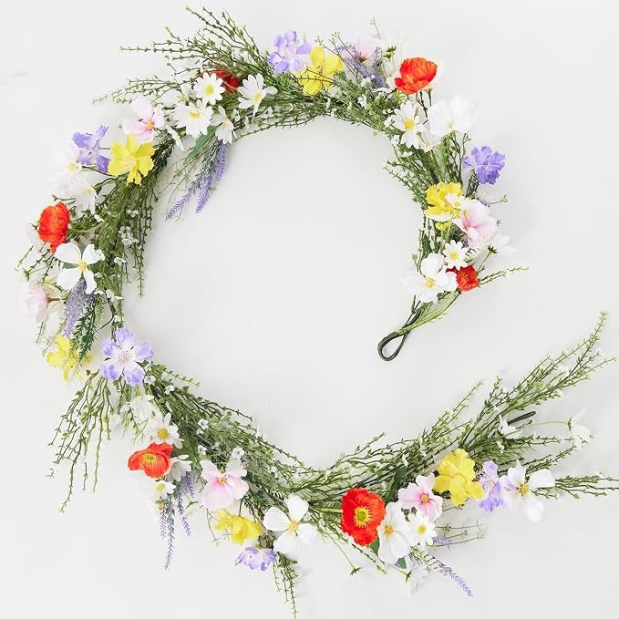 6FT Spring Eucalyptus Garland Greenery Home Decor Arrangement Silk Stems NEW