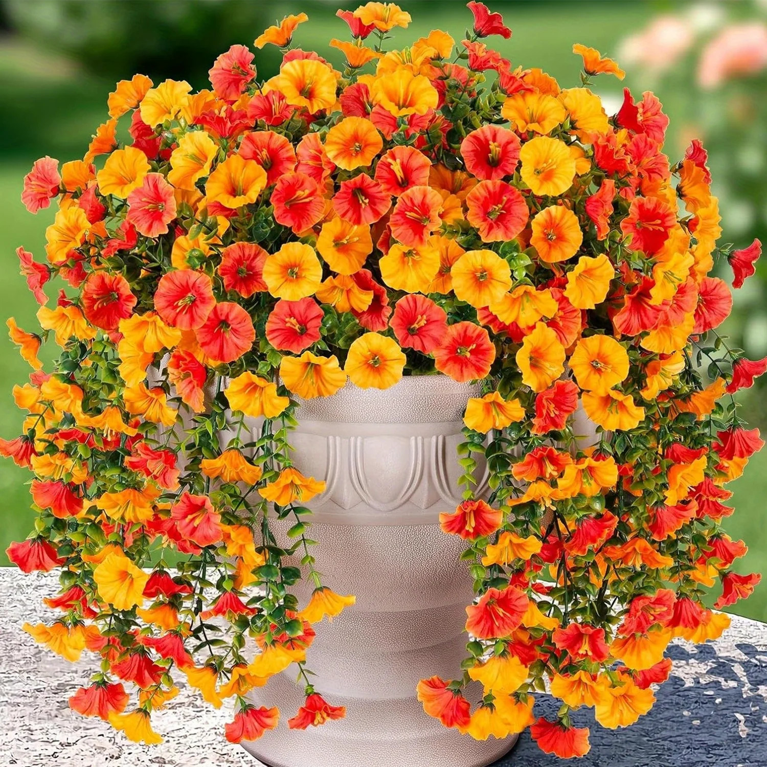 Artificial Morning Glory Flower Vine Wedding Garden Wall Home Decor DIY