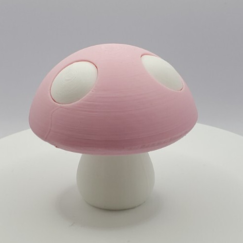 3d printed mushrooms – Set of four