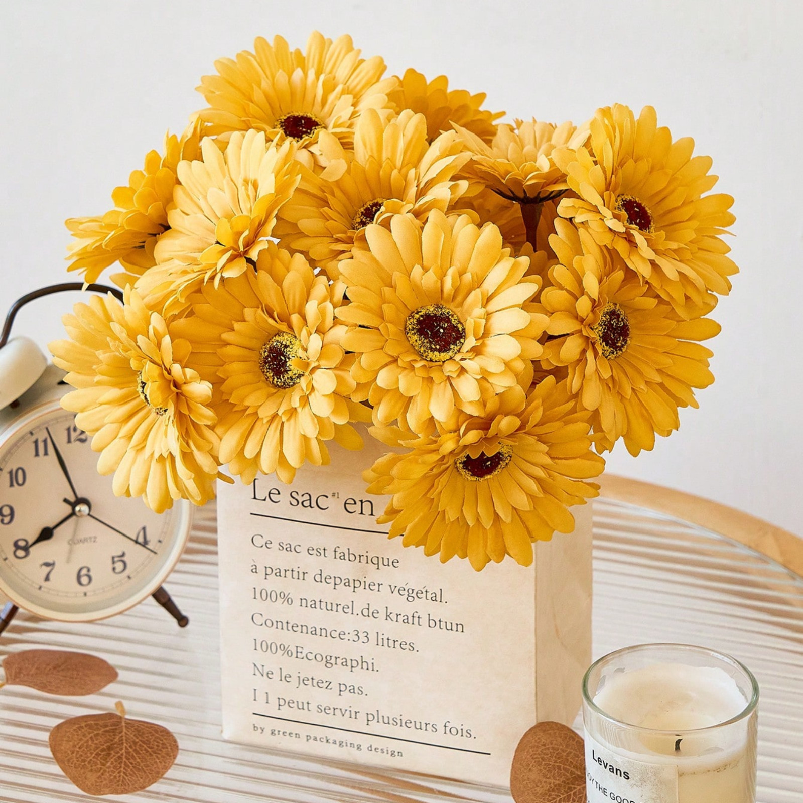 Home Decor Artificial Flowers Daisies Flower Indoor Outdo Decoration House Decor