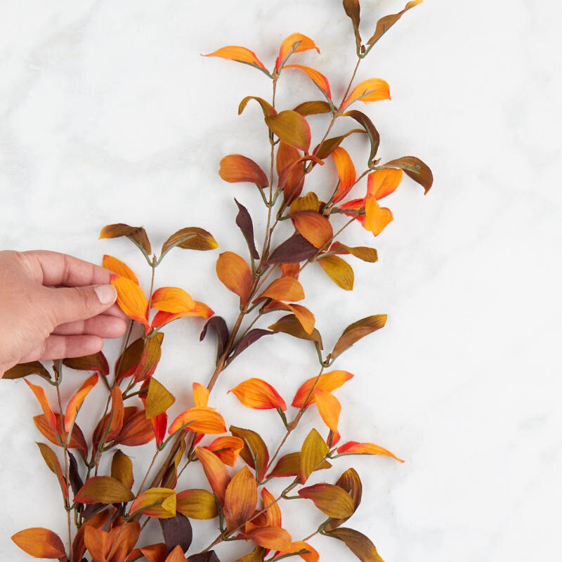 Set of 2 Autumn Artificial 33″ Leaf Floral Sprays