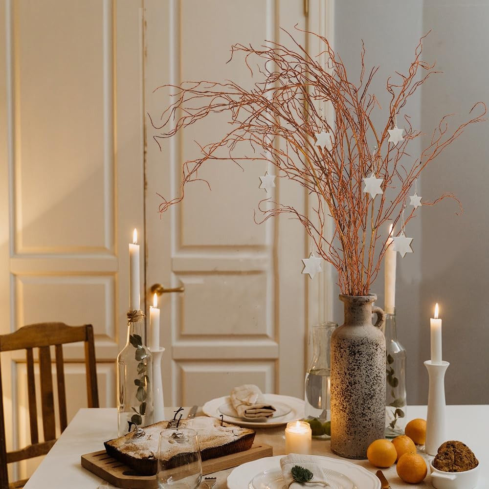 Artificial Branches for Vase,3PCS 51inch Faux Branches Faux Curly Willow Bran…