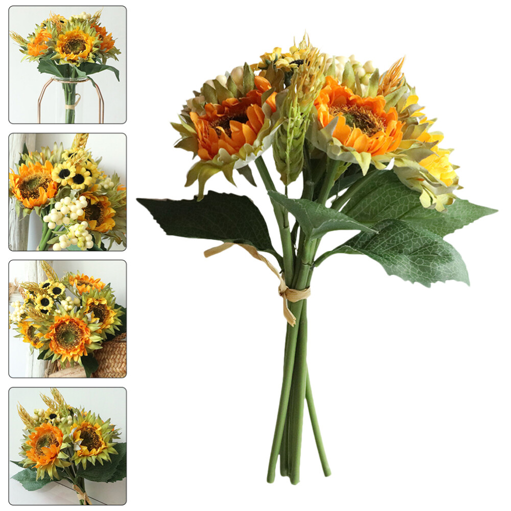 Sunflower Synthetic Sunflowers Simulation Sunflowers
