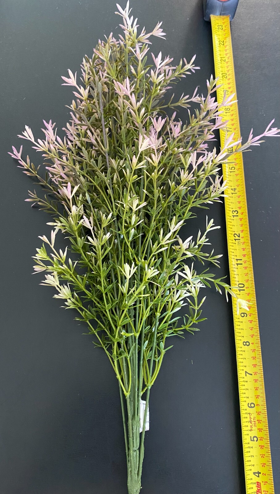 Artificial Lavender Asparagus Bush 23″ for Home Office Party Wedding Decor