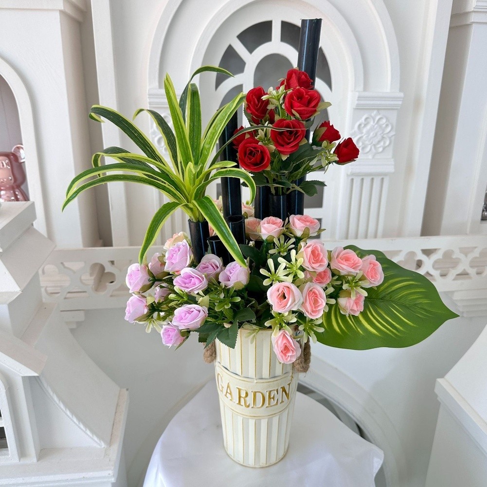 Small Rose Artificial Flowers for DIY For Wedding Arch and Mantel Decor