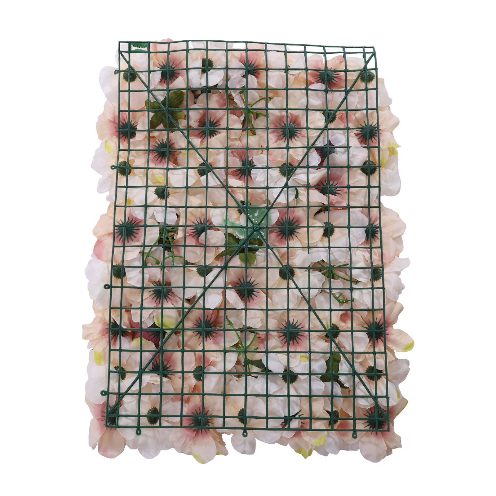 Artificial Flower Wall Backdrop Flower Panel 60*40CM Silk Rose Wall For Wedding