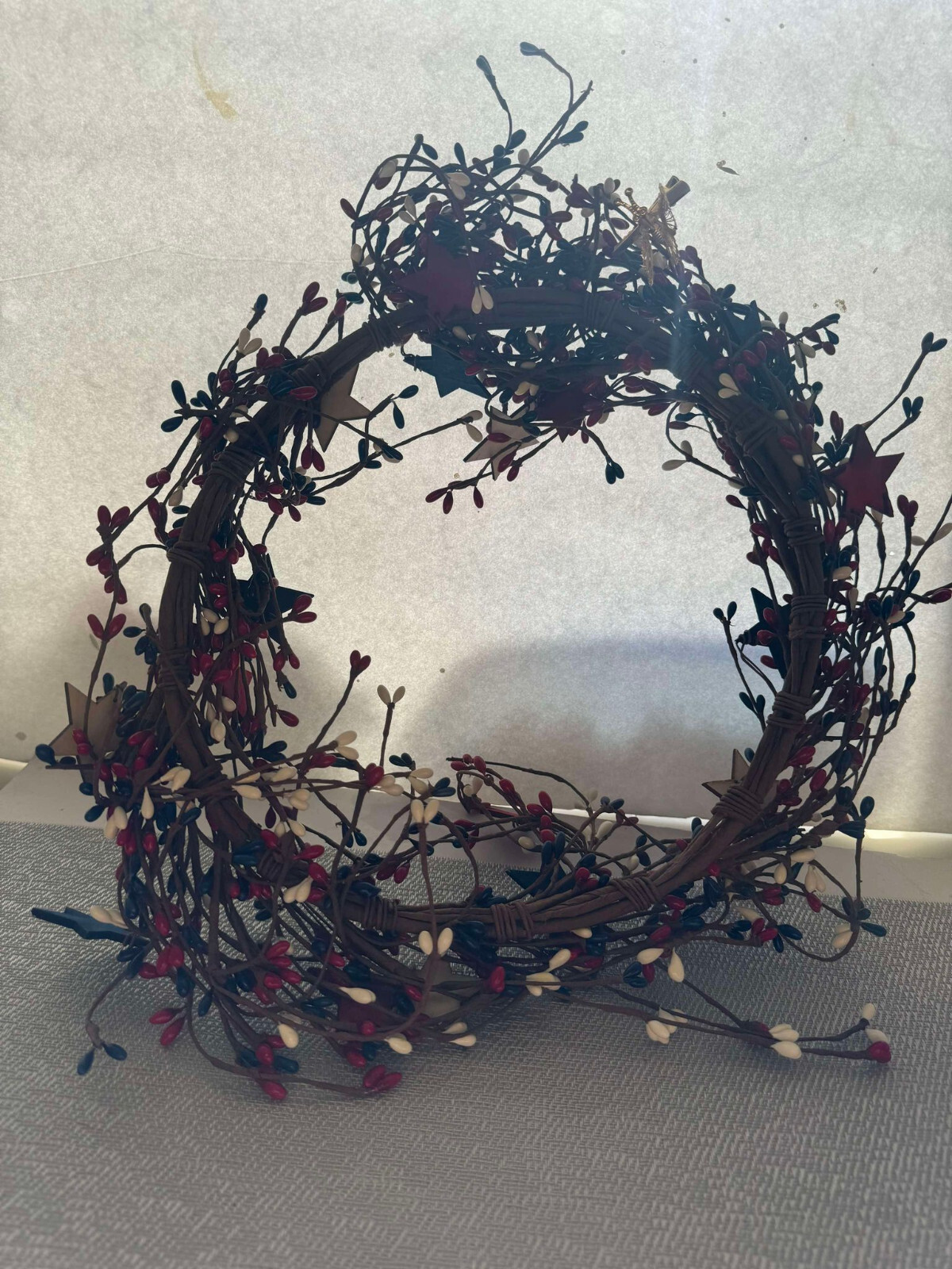 Natural Grapevine Rattan Wreaths Artificial Wreaths for Front Door $17 OPEN #123