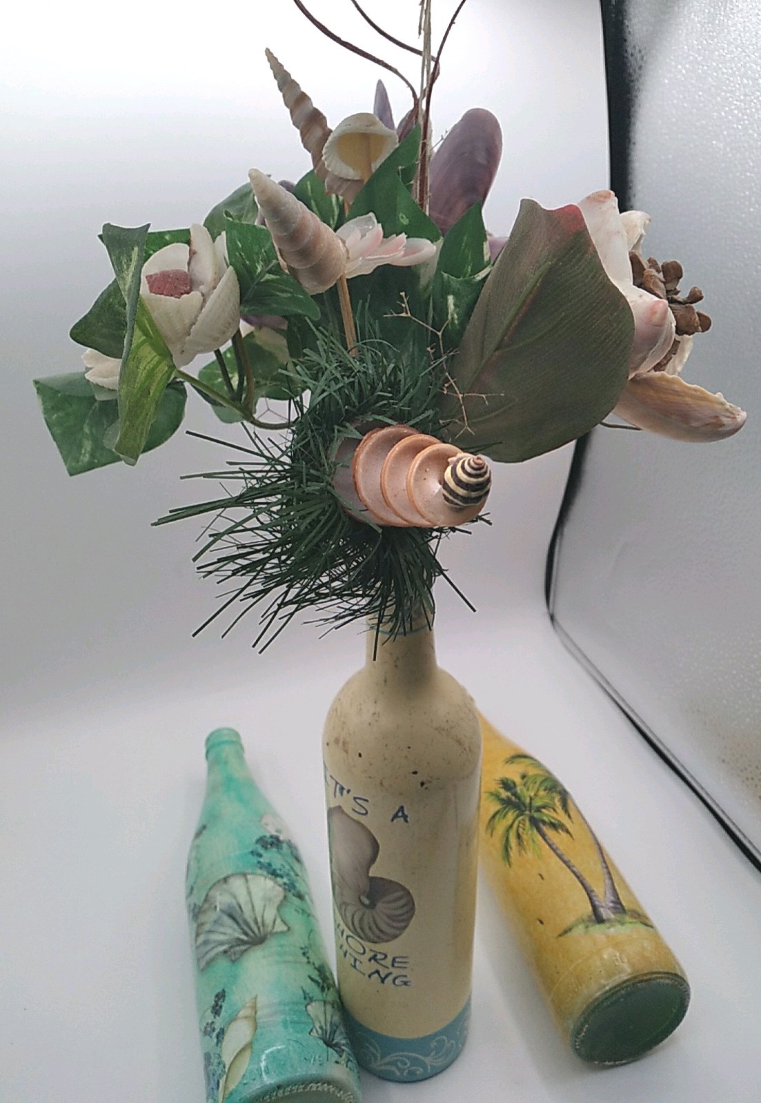 Flower Boutique Shells In Bottles