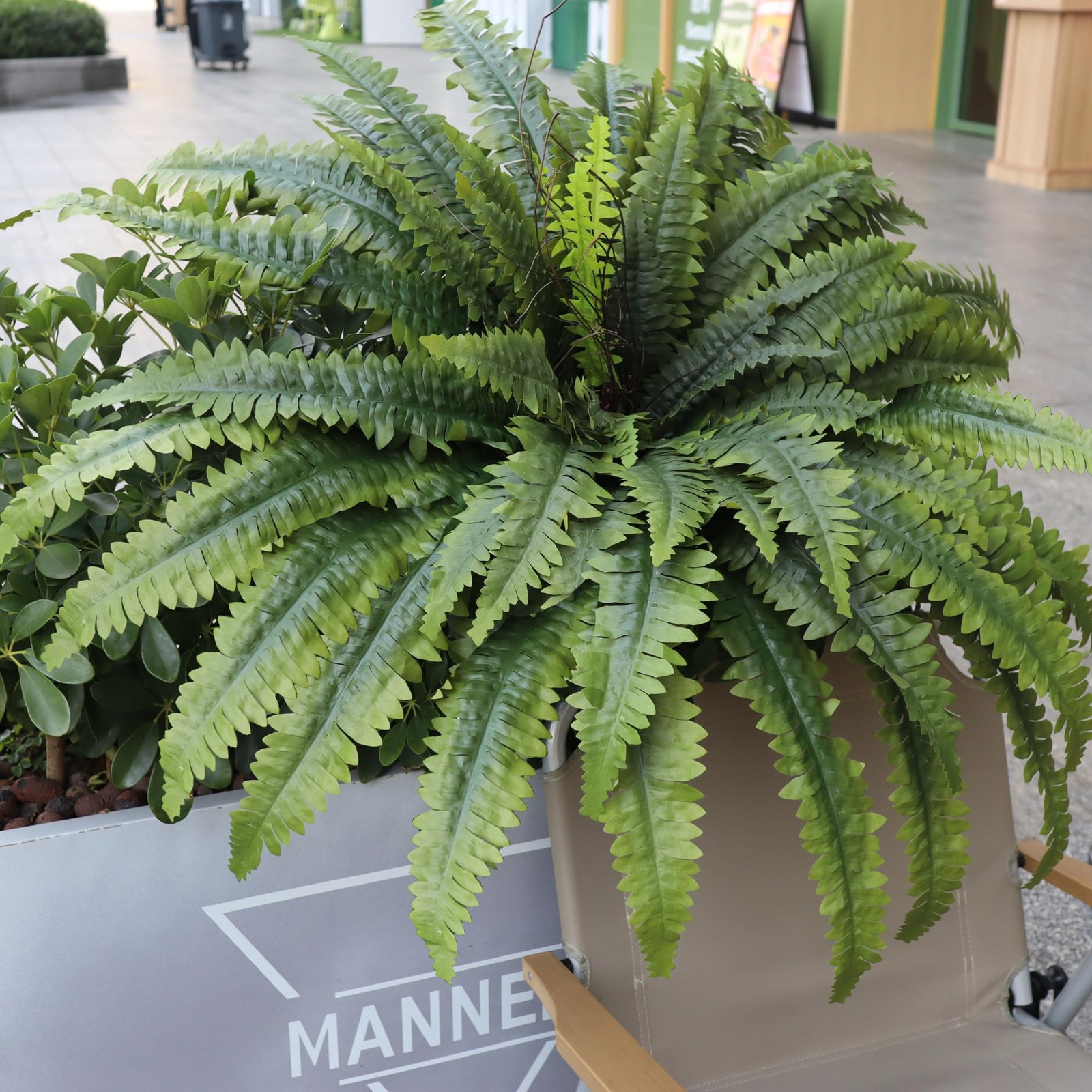 Artificial Ferns for Outdoors & Indoors, 51in Fake Fern Large Plants with 66 …