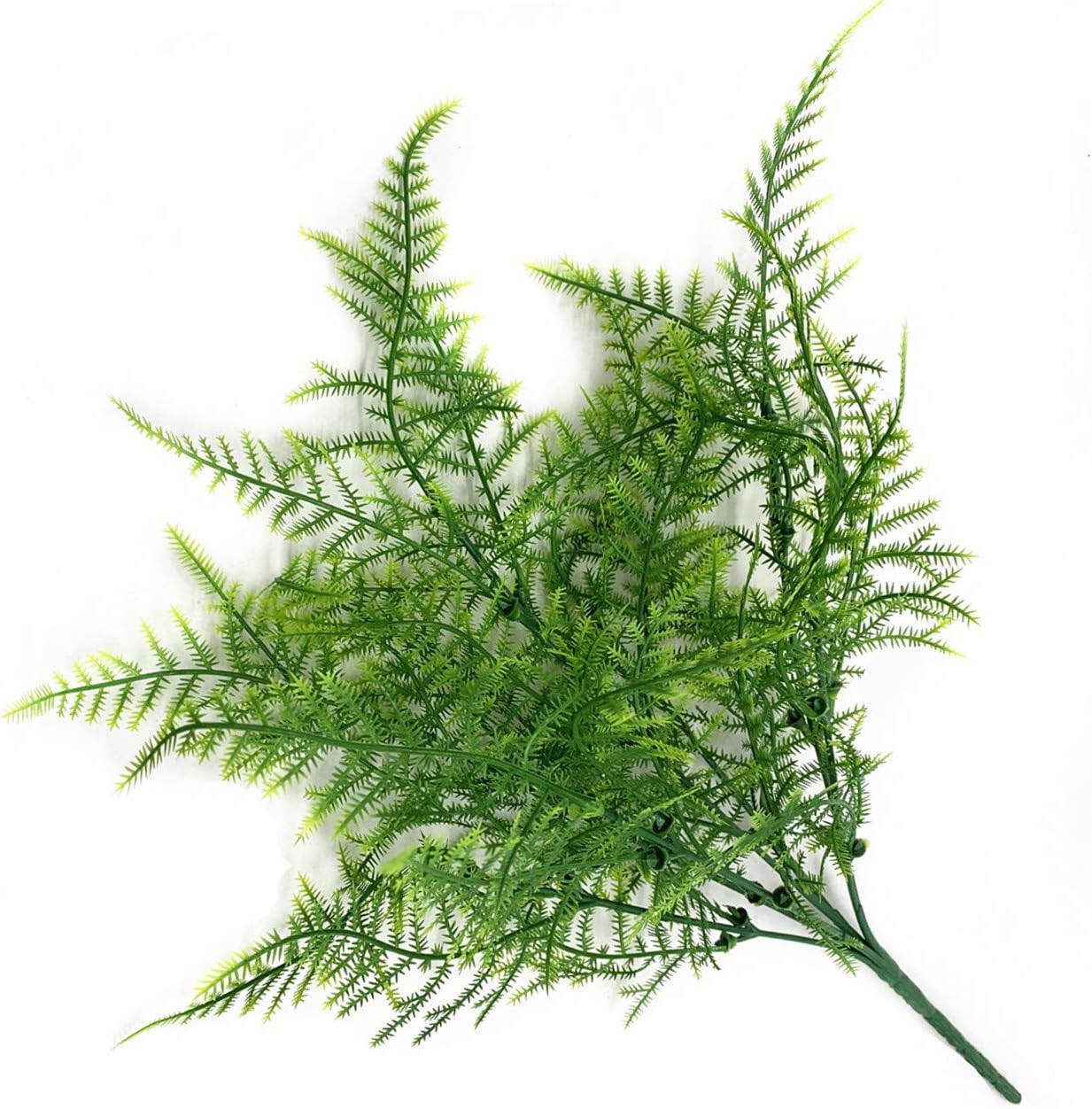 Artificial Plants, Plastic Plants Bushes Fern Grass Shrubs Fake Leaves Wedding H