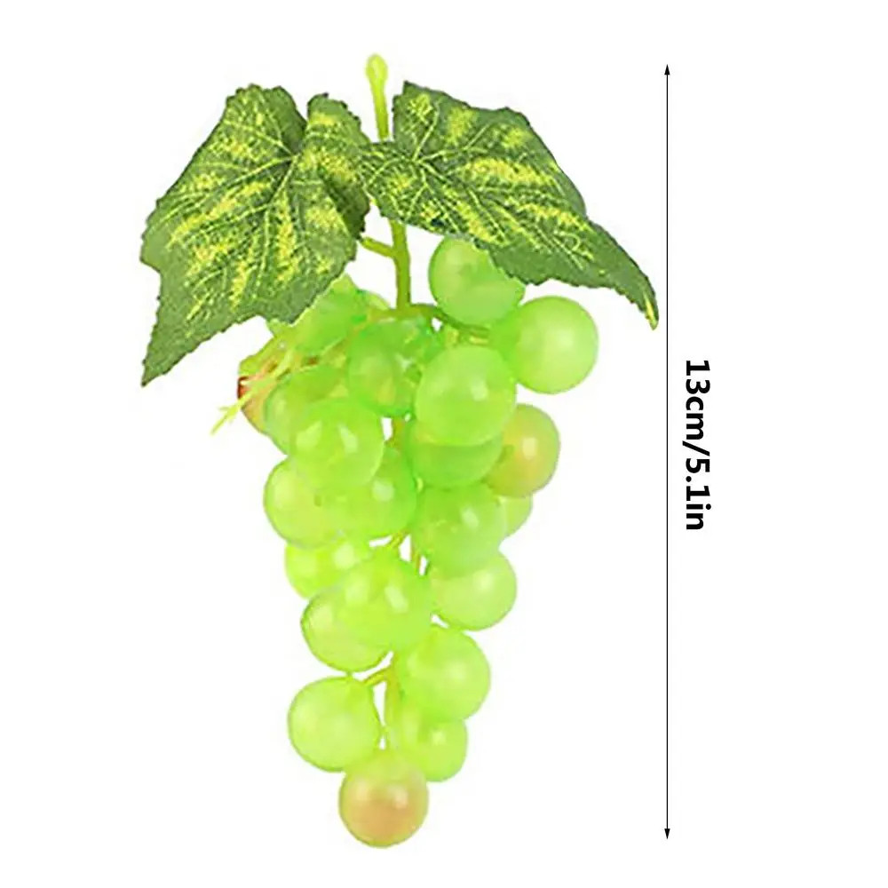 18Pcs Realistic Artificial Grapes Table Decoration of Realistic Fake Grape Natur