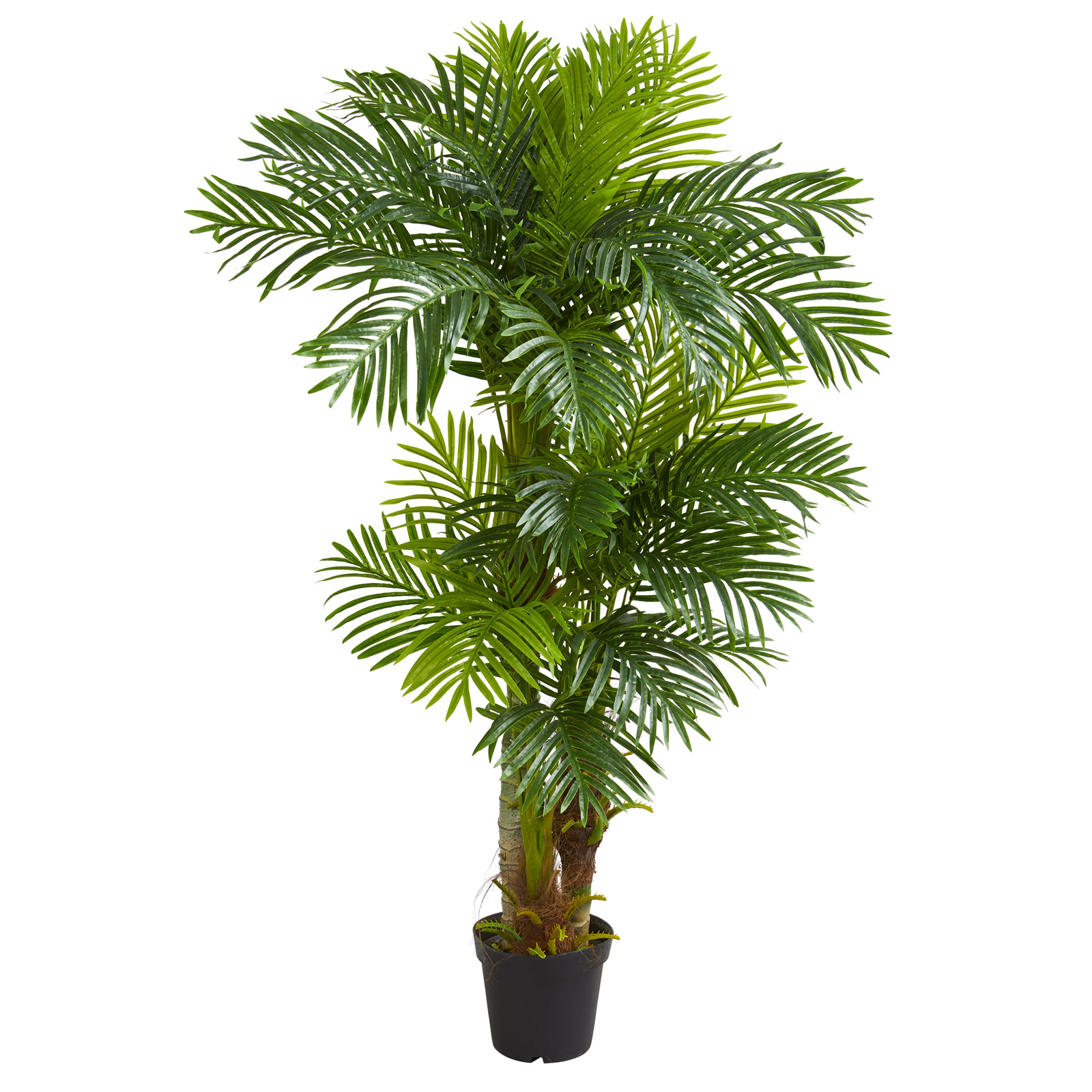 Nearly Natural 6’ Hawaii Artificial Palm Silk Tree Home Decoration Realistic