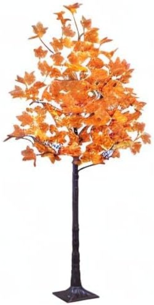 Fall Decor 6FT Lighted Maple Tree Indoor Outdoor Warm White