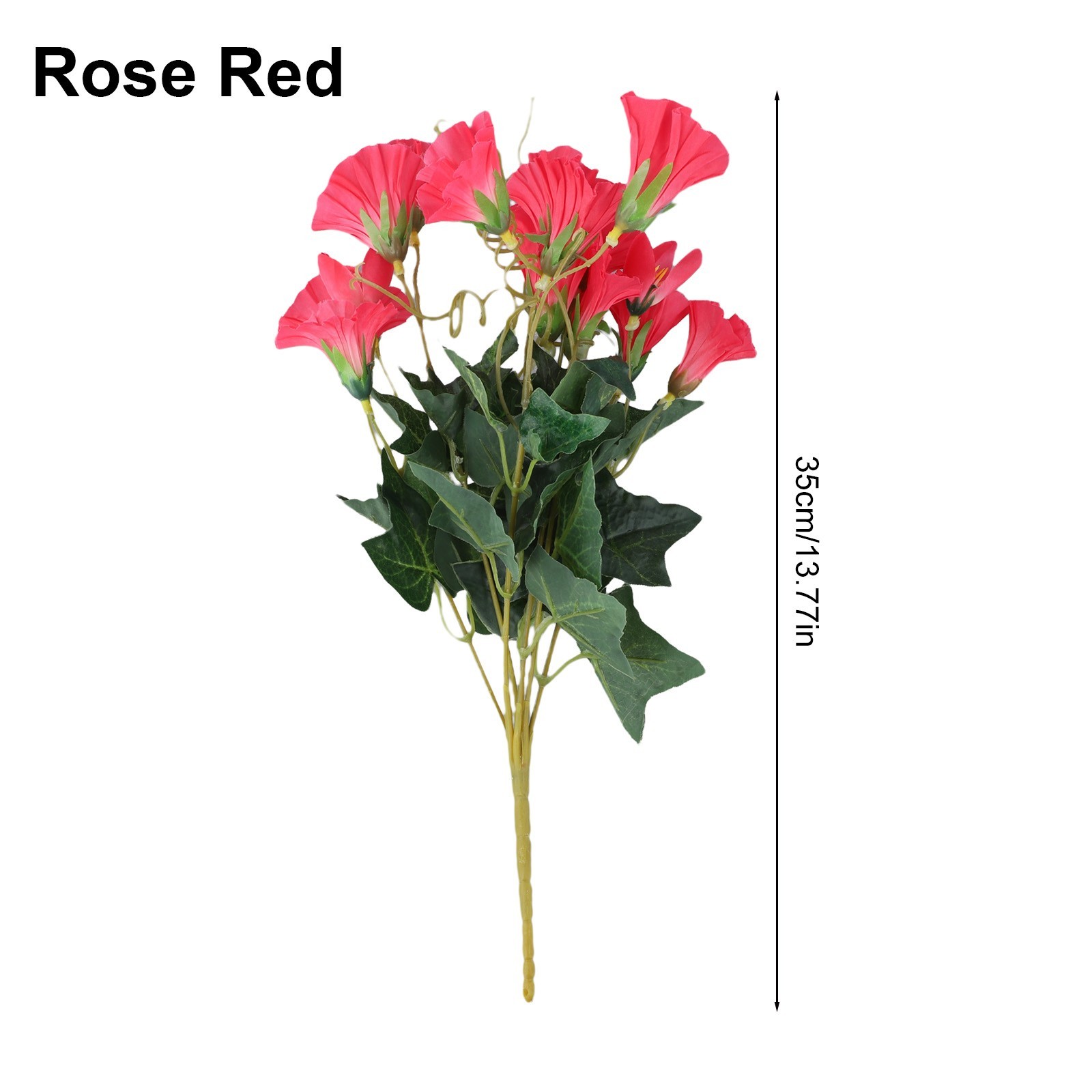 Artificial Morning Glory Simulation Home Silk cloth Vibrantly 35cm Decor