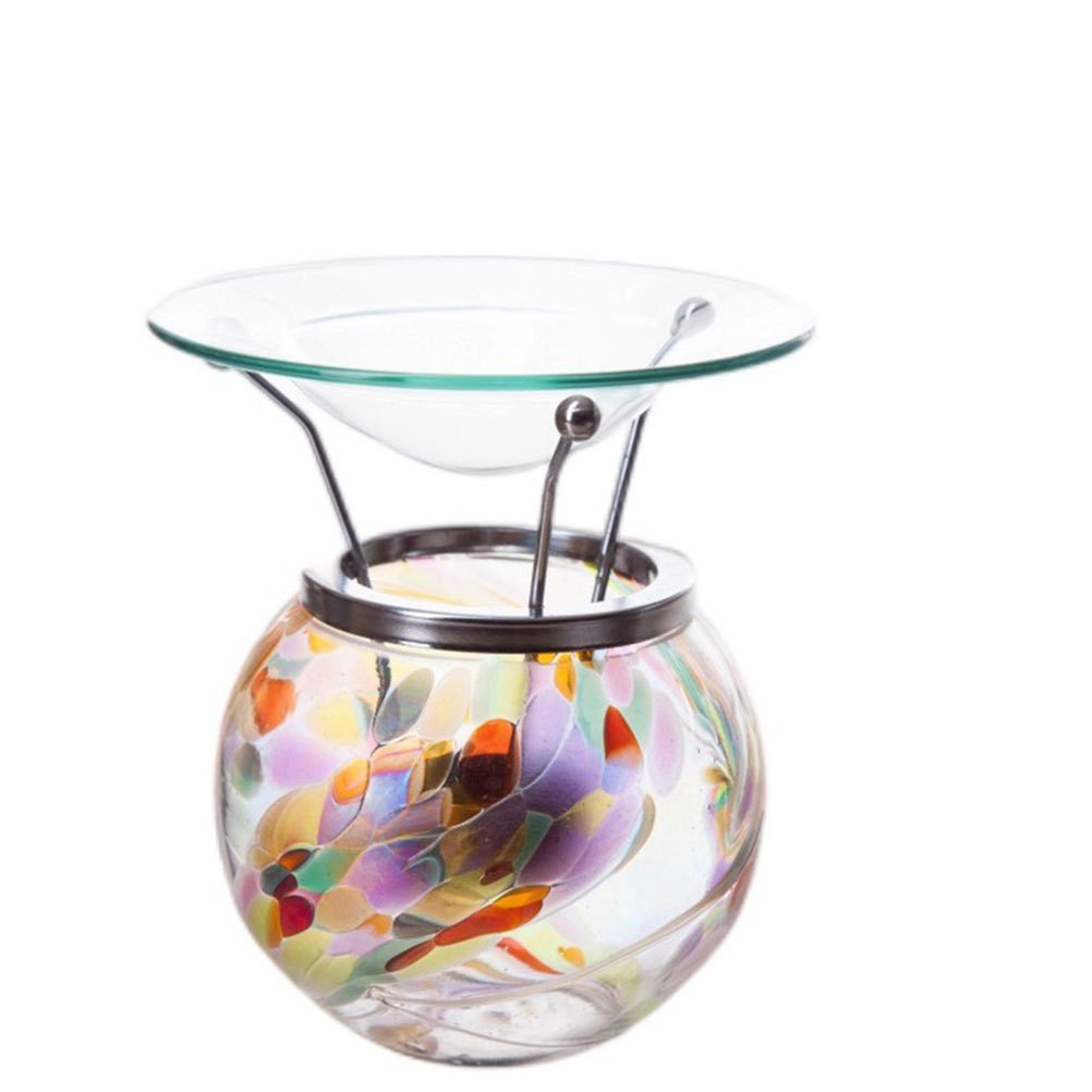 2Pcs Transparent Glass Wax Warmer Plates Reusable Candle Warmer Replacement