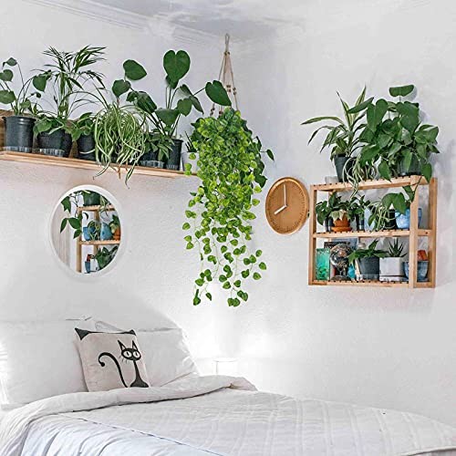 Pcs 3.1ft Artificial Hanging Plants Fake Plants Artificial Ivy 2 Watermelon