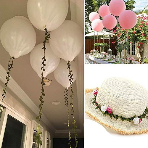 65 Ft Artificial Vines,Artificial Eucalyptus Leaf Garland Fake Hanging Plants…