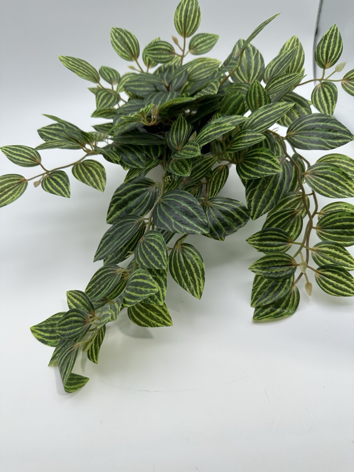 Ceramic Potted Faux Artificial Plant 6 In Height 15 In Length – Brand New!