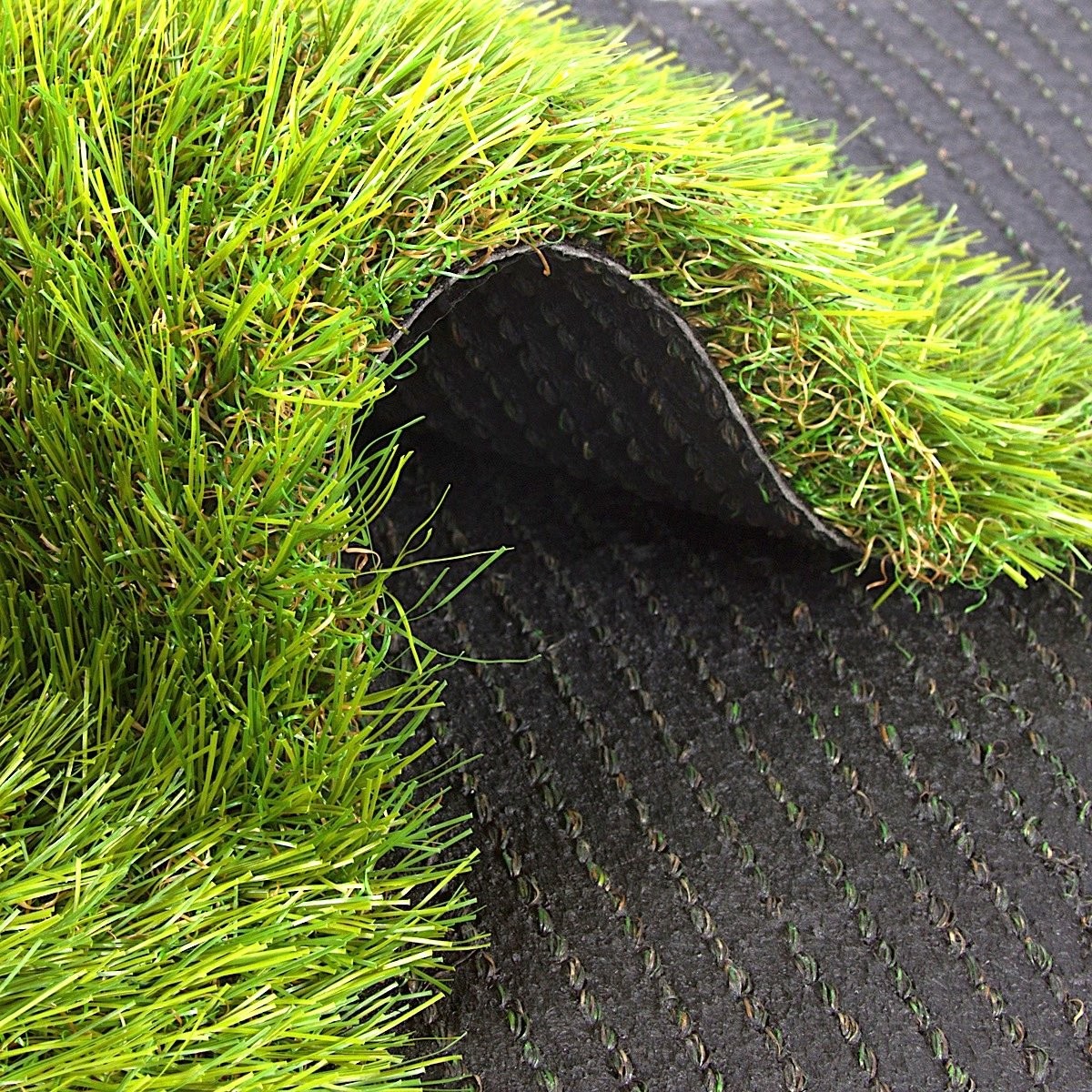 Artificial Grass Square Tiles 12.2 X 12.2 Inch 4 Pack