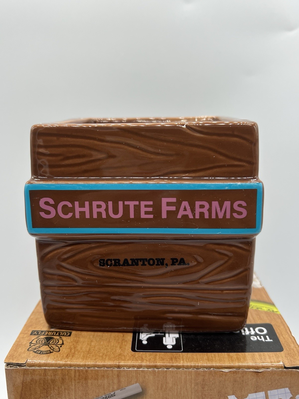 The Office Schrute Farms Scranton PA Ceramic Planter Culturefly Exclusive 4 in.²