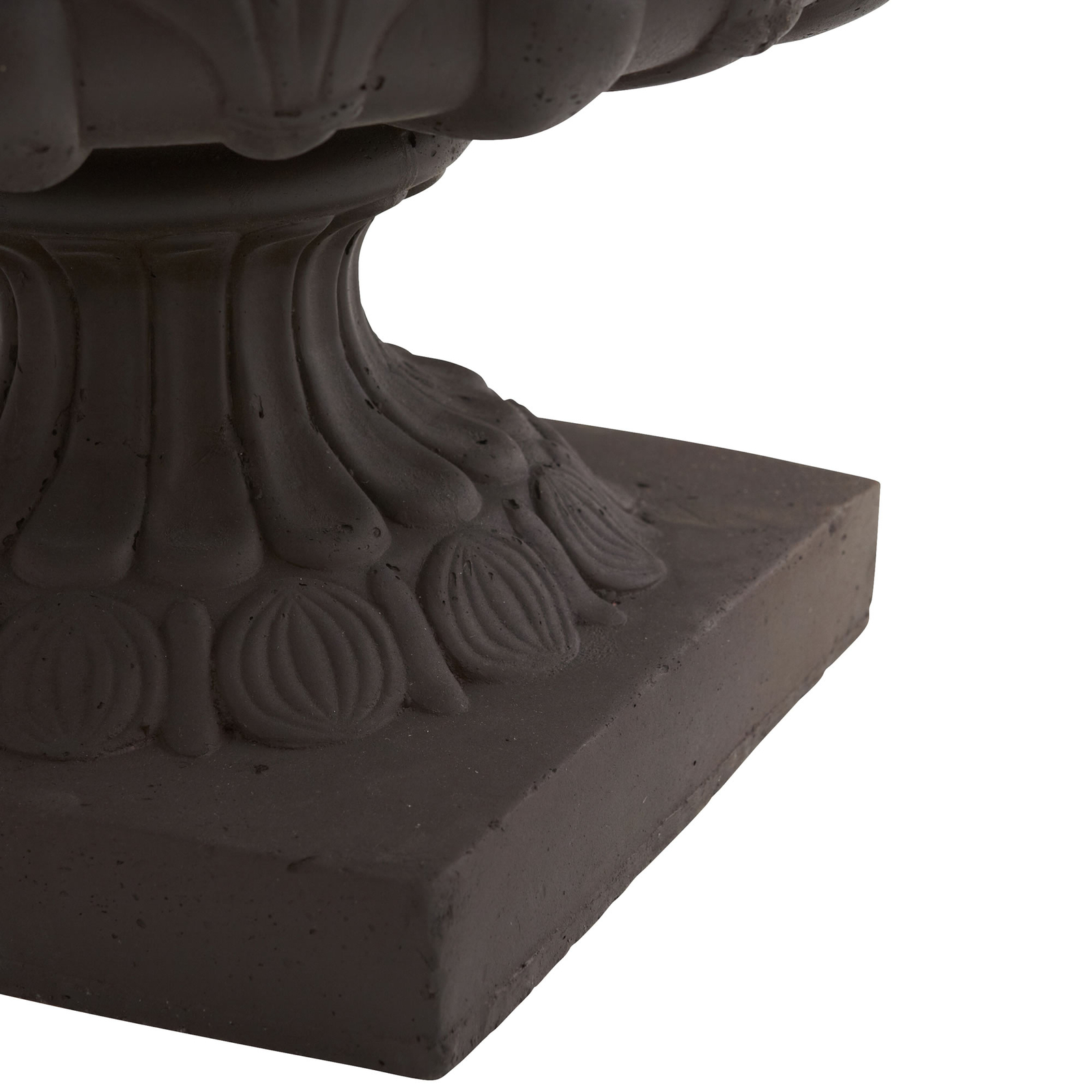 Decorative Urn Iron Colored Finished Planter Indoor Outdoor
