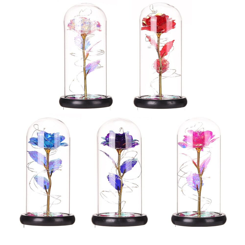 Eternal Rose Flower LED Enchanted Rose Galaxy Girlfriend Mother’s Day Gift