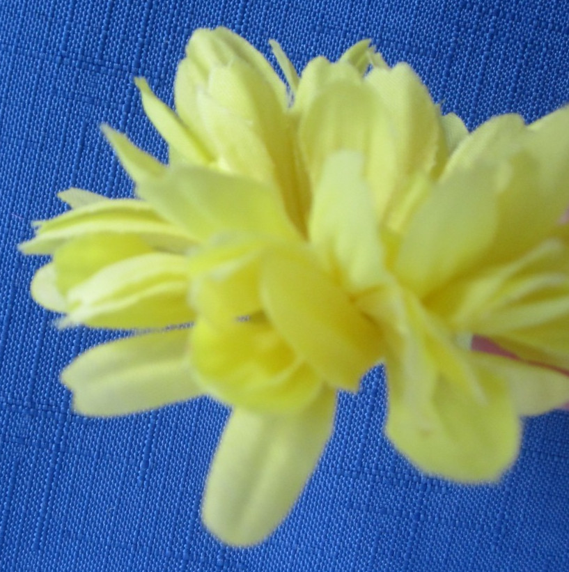 #4 Lot-49 Medium Layers Used Silk Flower Petals .75-3.5″ Brads Multiple Colors