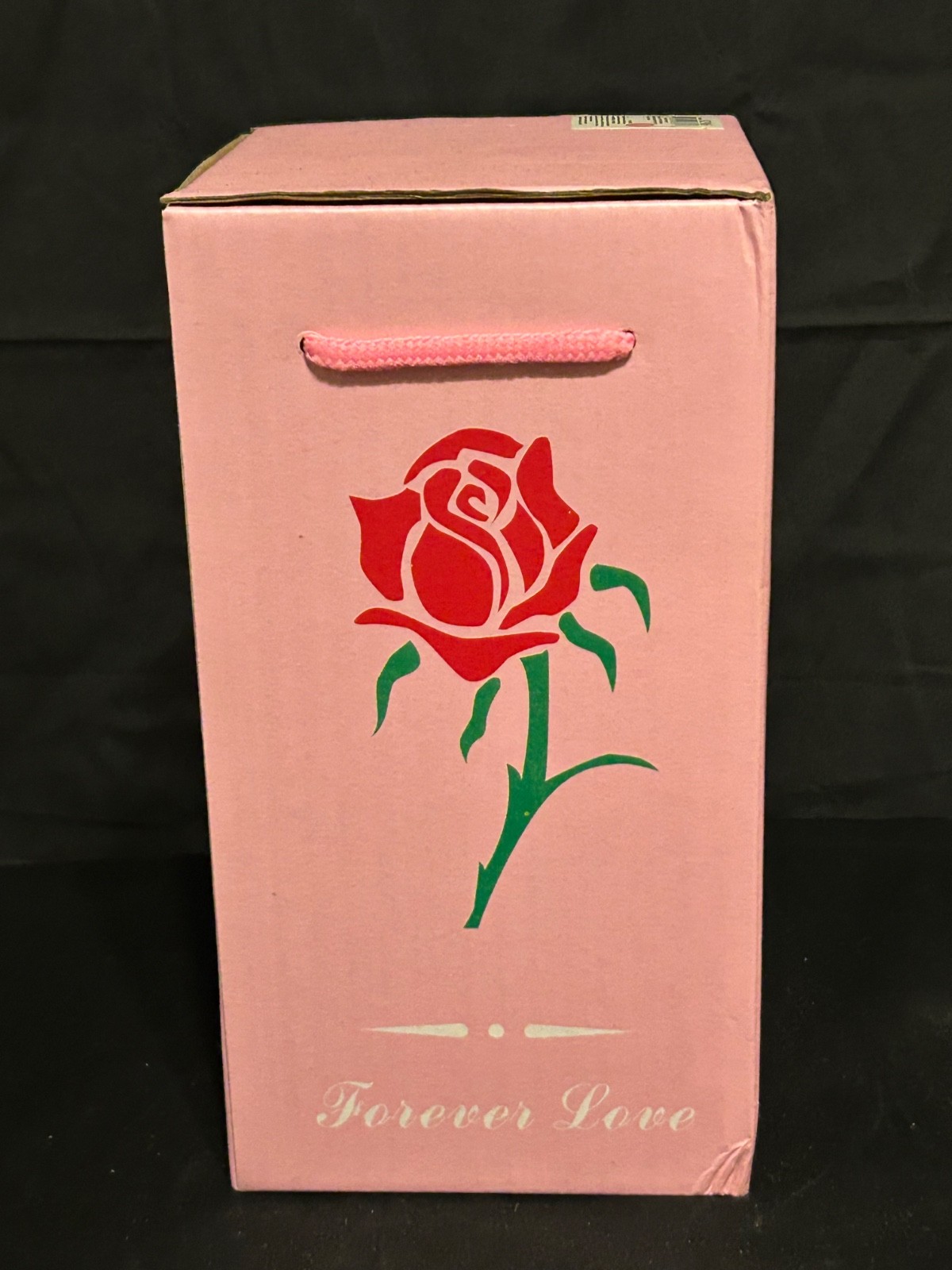 Forever Love LED Light Up Encased Rose