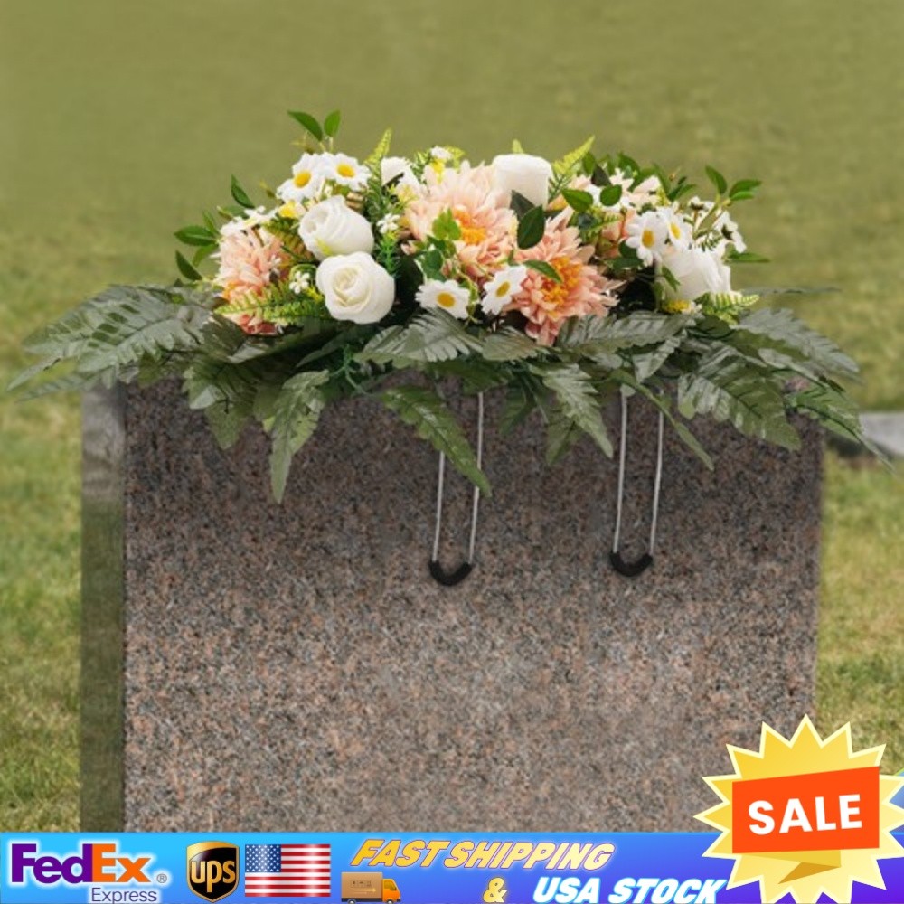 Artificial Realistic Flowers For Cemetery Memorial Wedding Decoration Outdoor