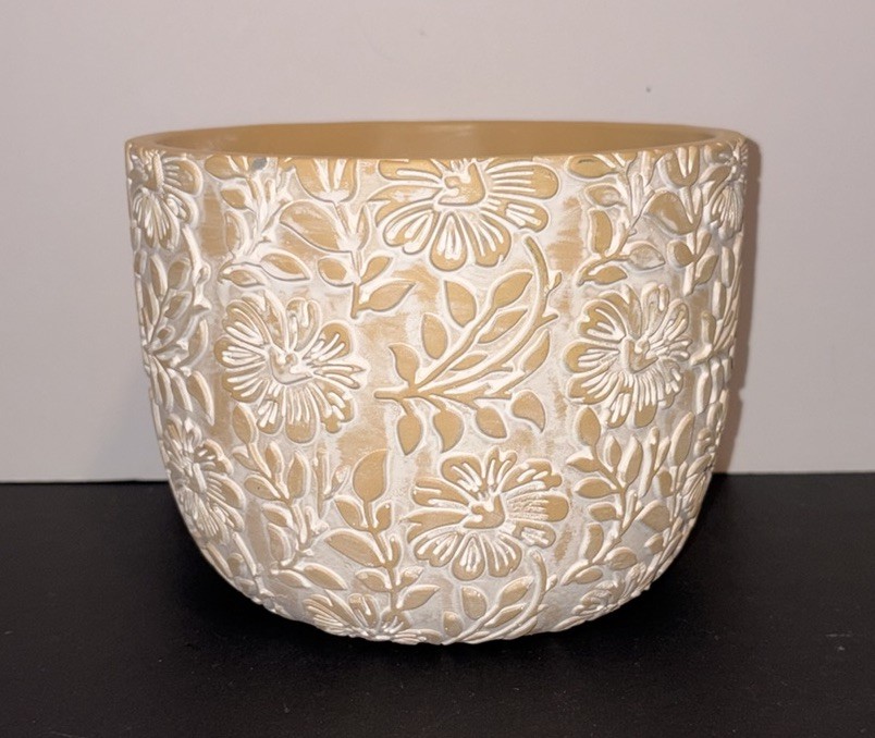 Kalanchoe Artificial Floral Patterned Potted Ceramic Flowers Pot Pottery
