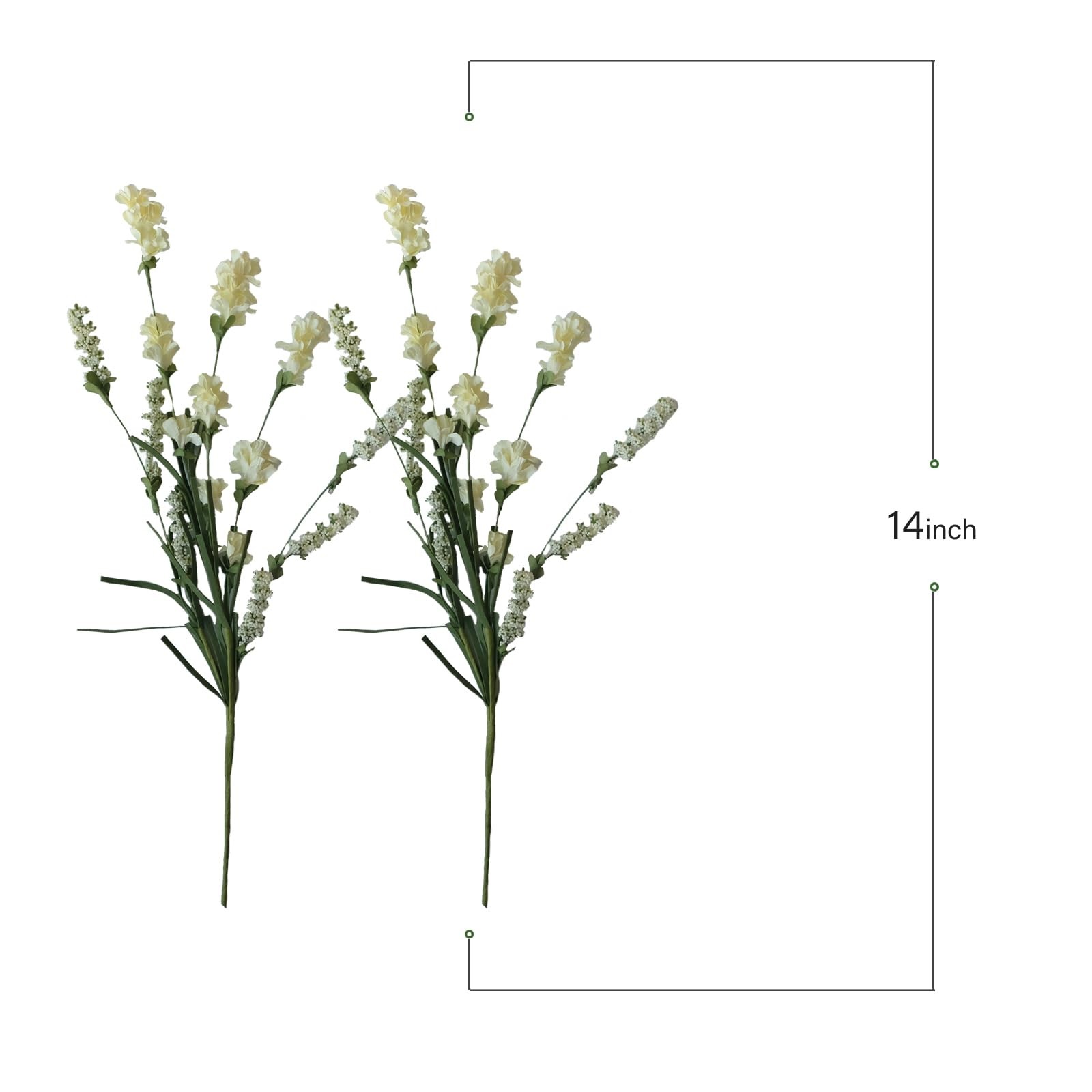 10Pcs Artificial Flower Bulk Spring/Summer Flowers Wedding Party Vase Bouquet…