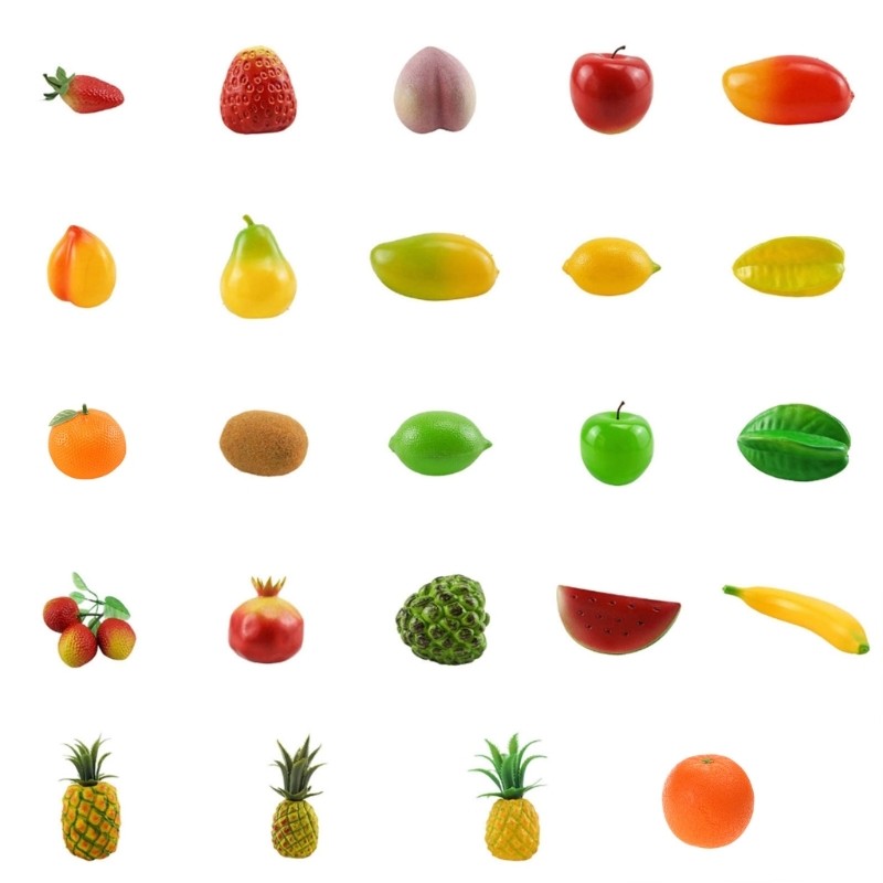 Fruit Realistic Plastic Fruit Plastic Fruit