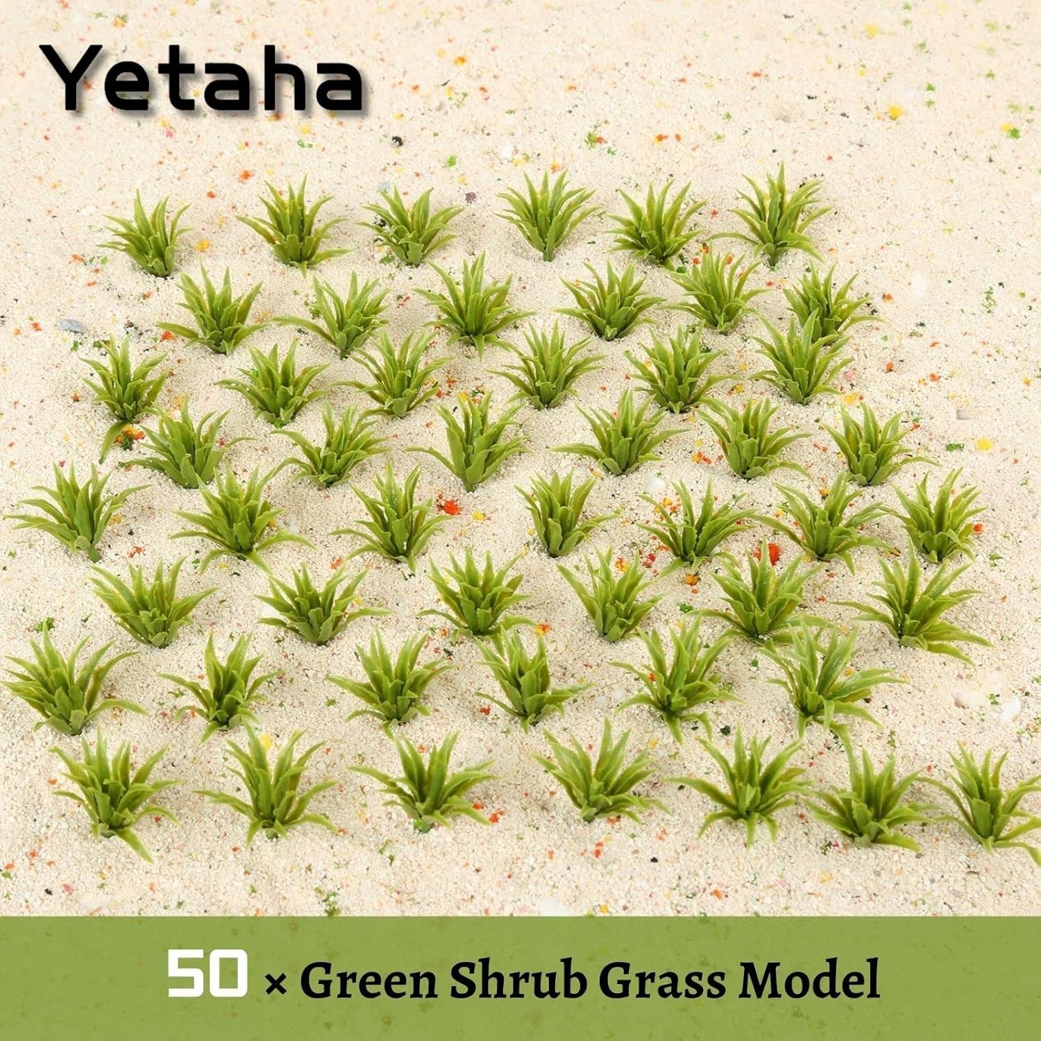 High-Quality 50pcs Artificial Plants – Ideal for Gardens & Model Landscapes